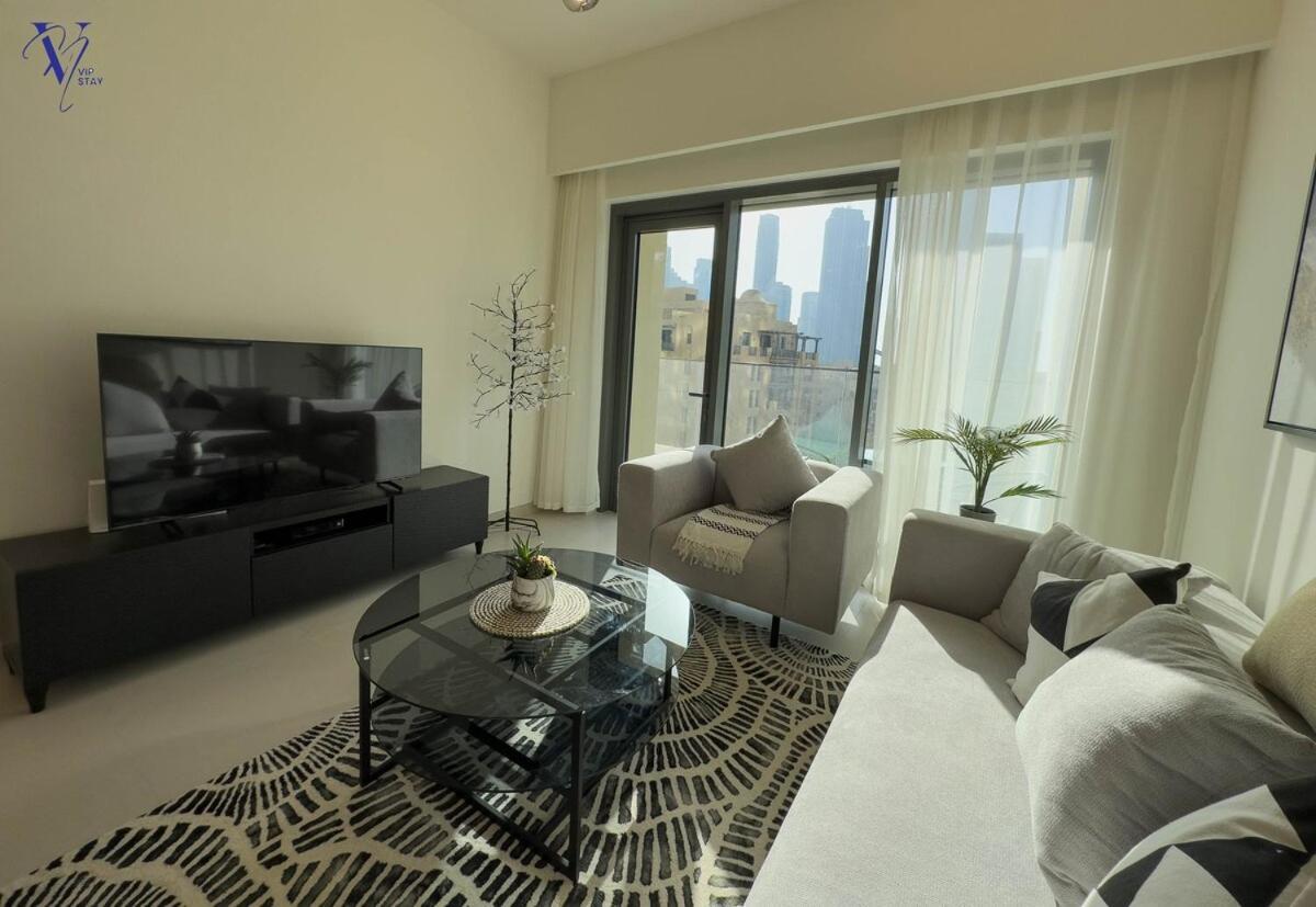 Charming 2bdr With Full View Of Burj Khalifa Apartment