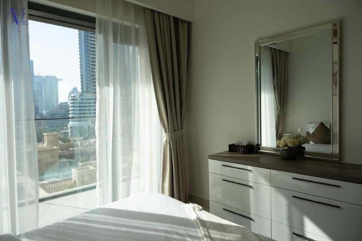 Charming 2bdr With Full View Of Burj Khalifa Apartment *