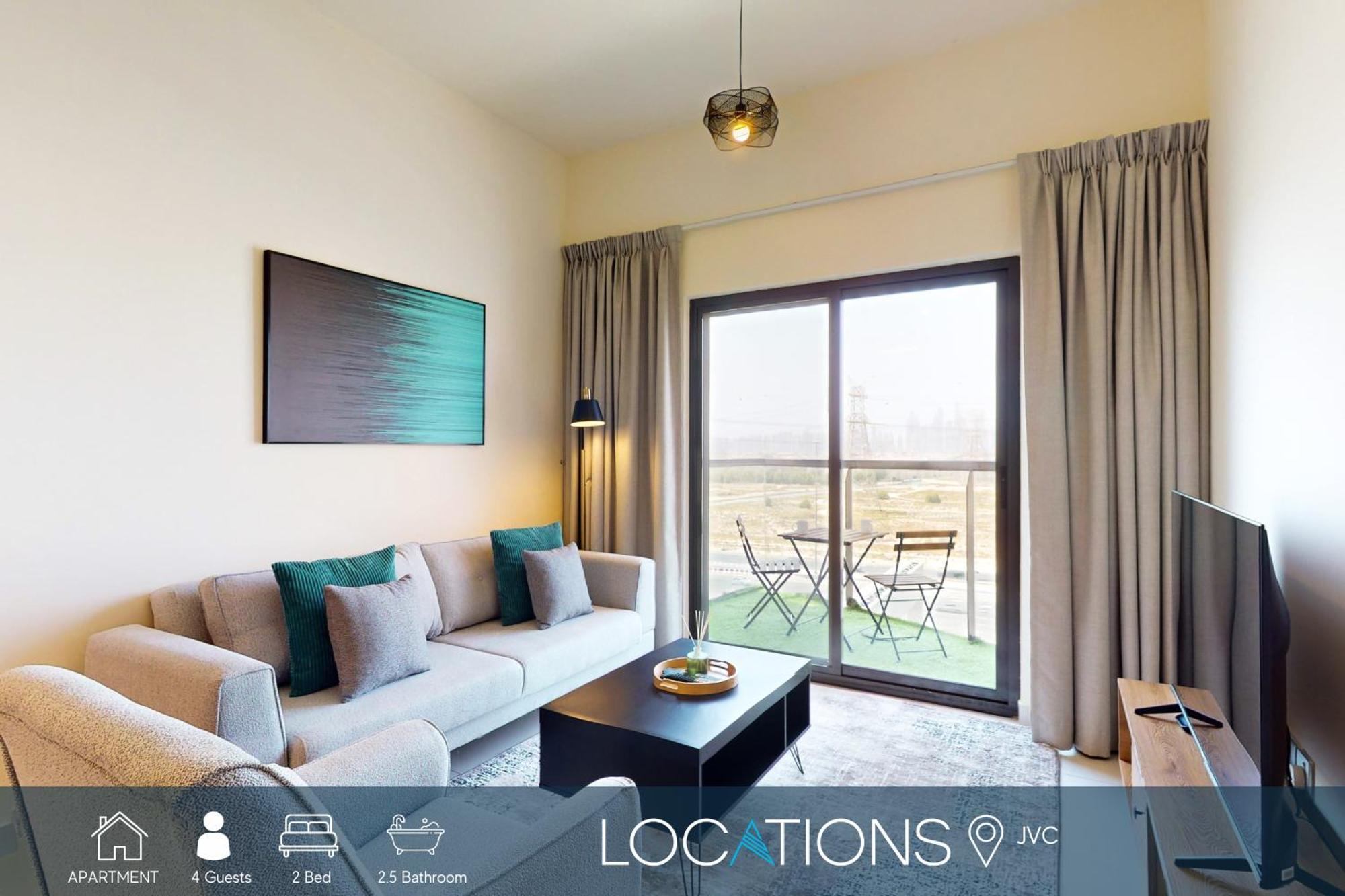 Apartment Binghatti Gate - Cosy Two Bedroom Dubai