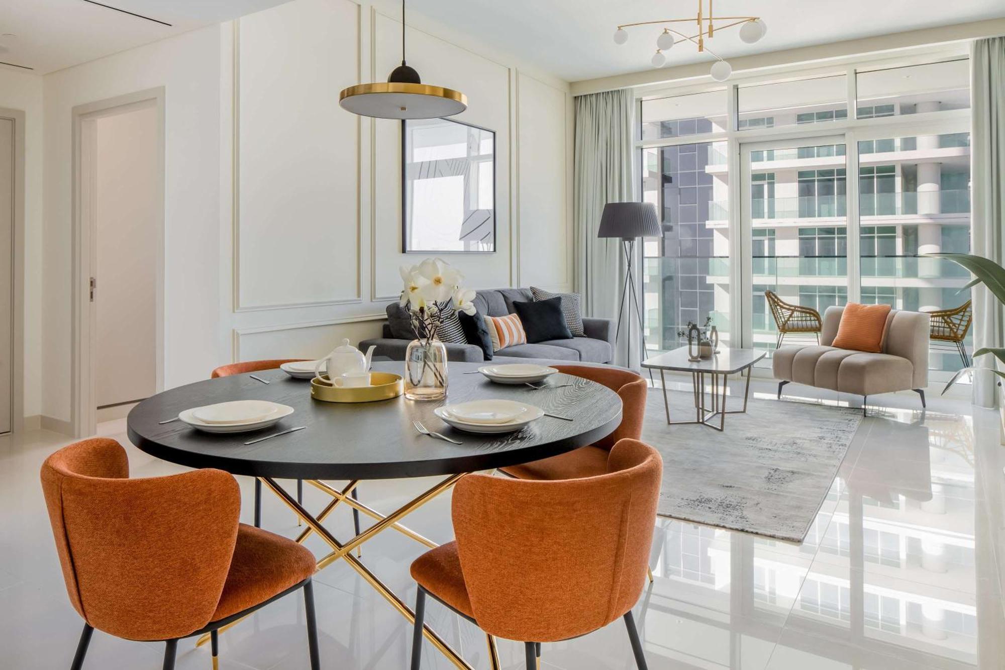 Silkhaus Palm View 1bdr With Private In Emaar Beachfront Apartment *