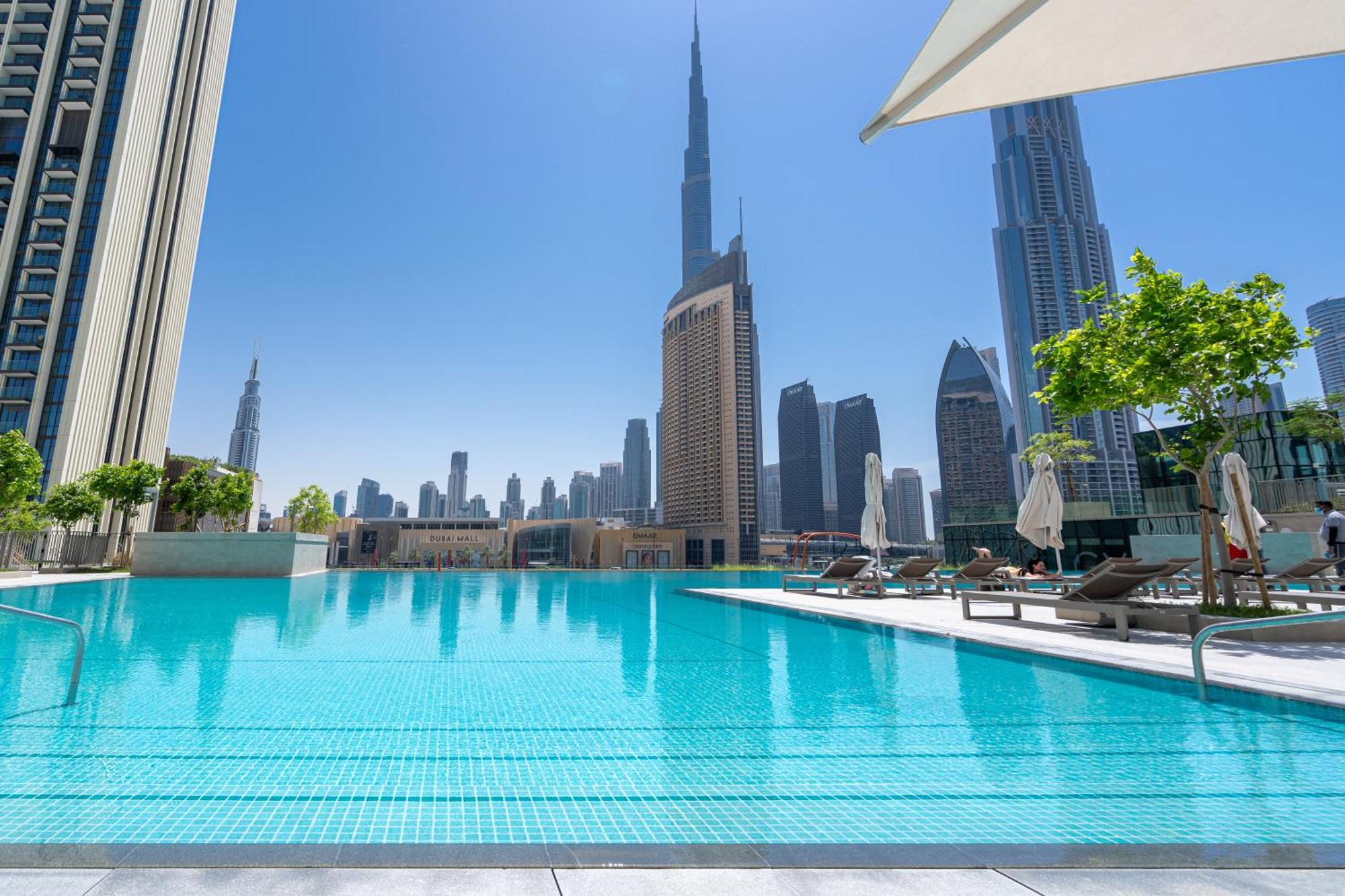 Apartment Th-homes Downtown 2 Bedroom With Burj Khalifa View *