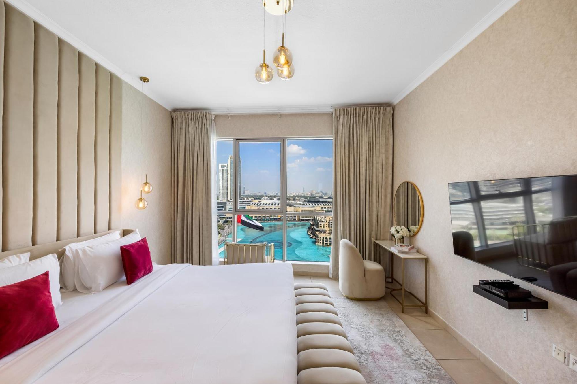 Durrani Homes - Lavish 3br Besides Burj Khalifa And Fountain View Apartment *