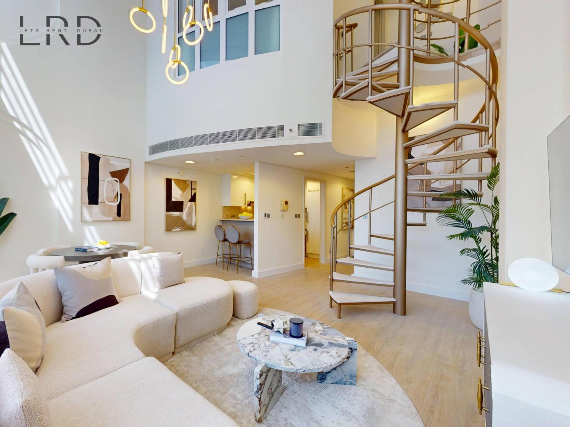Chic And Modern 2br Duplex With View * Dubai