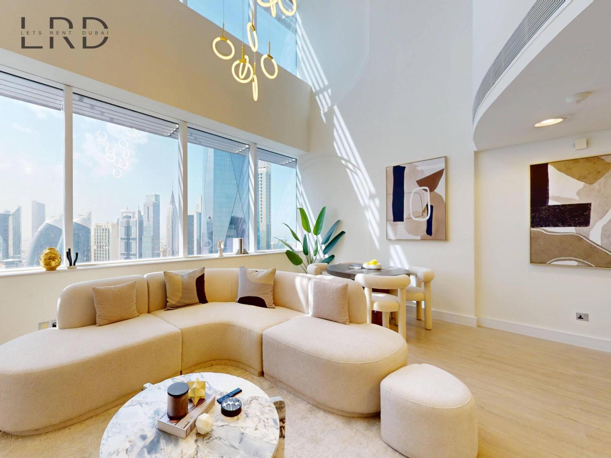 Apartment Chic And Modern 2br Duplex With View Dubai