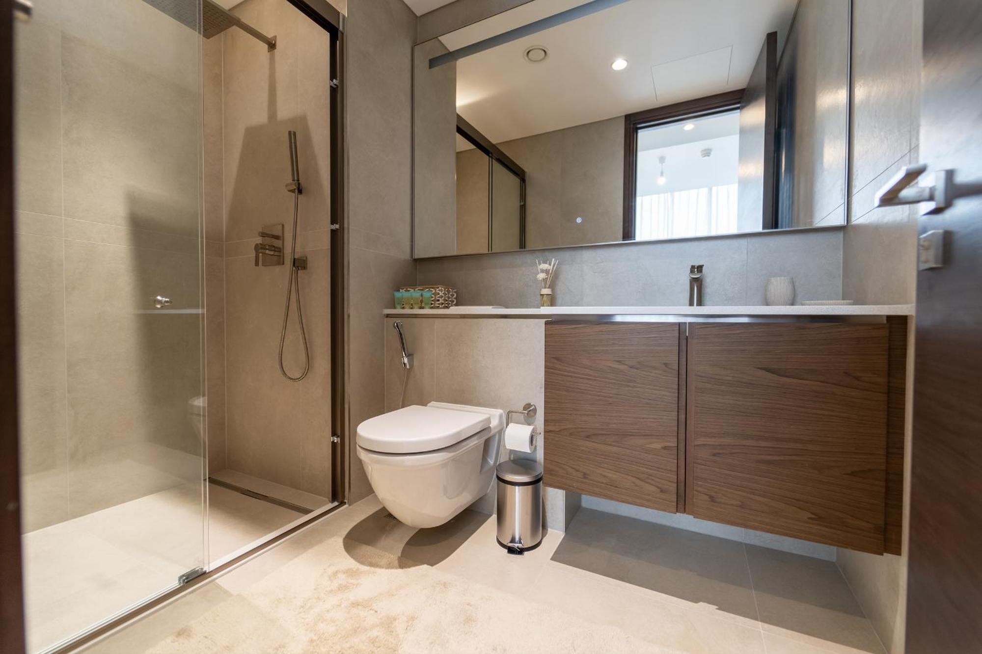 Apartment Modern 1br In Creek Vistas Grande, Burj Khalifa View Dubai
