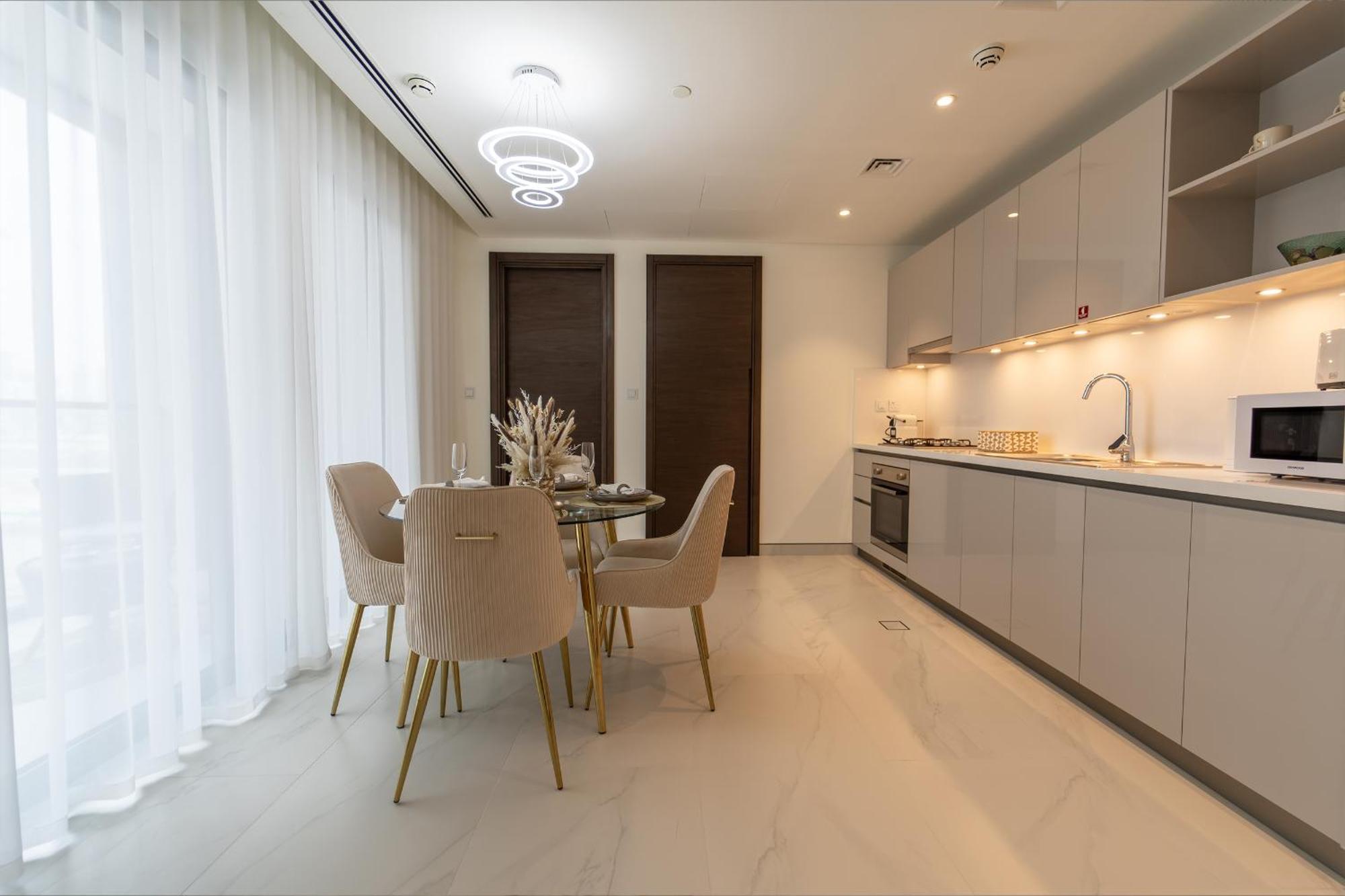 Modern 1br In Creek Vistas Grande, Burj Khalifa View