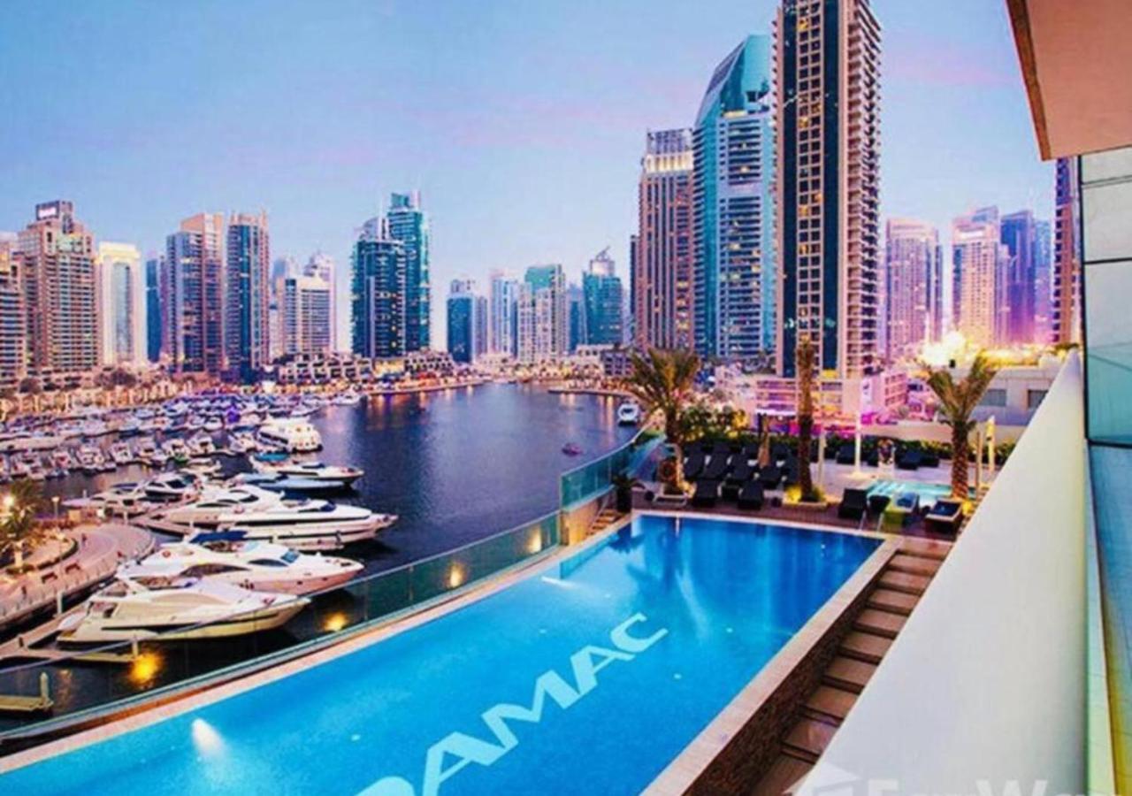Apartment Dreaminn-2br Damac Heights With Sea View & Balcony *