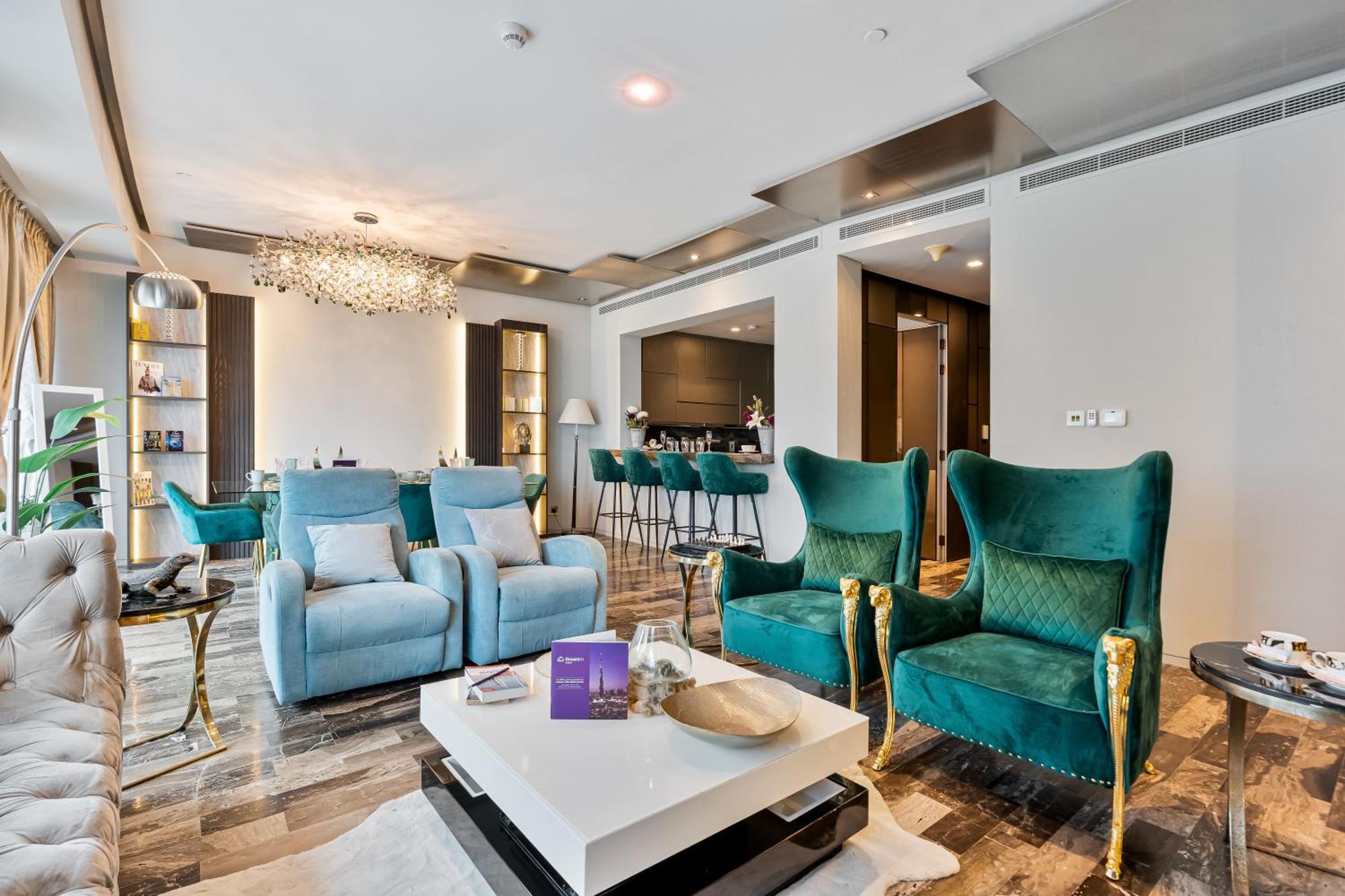 Apartment Dreaminn-2br Damac Heights With Sea View & Balcony Dubai