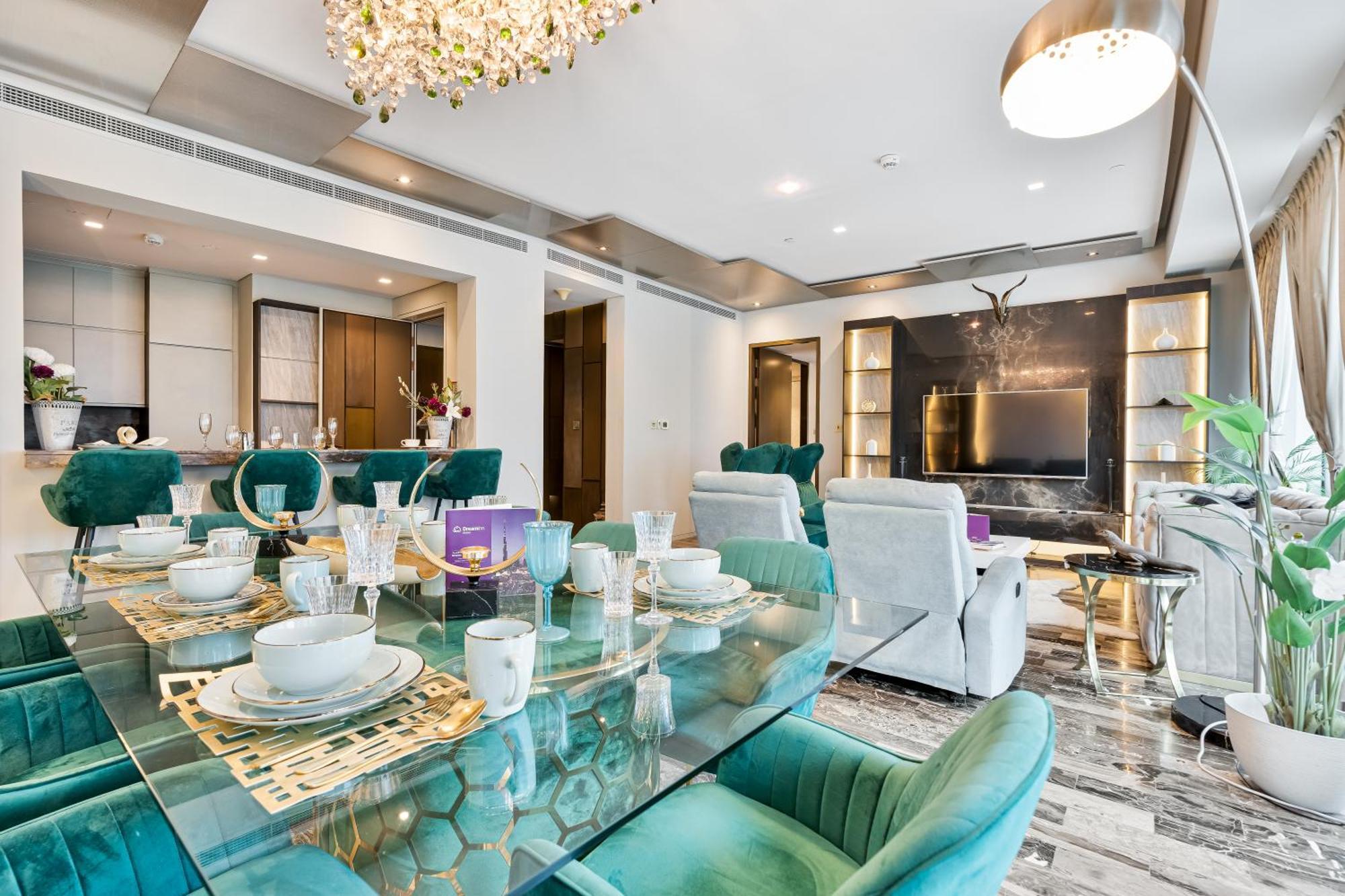 Dreaminn-2br Damac Heights With Sea View & Balcony Apartment Dubai