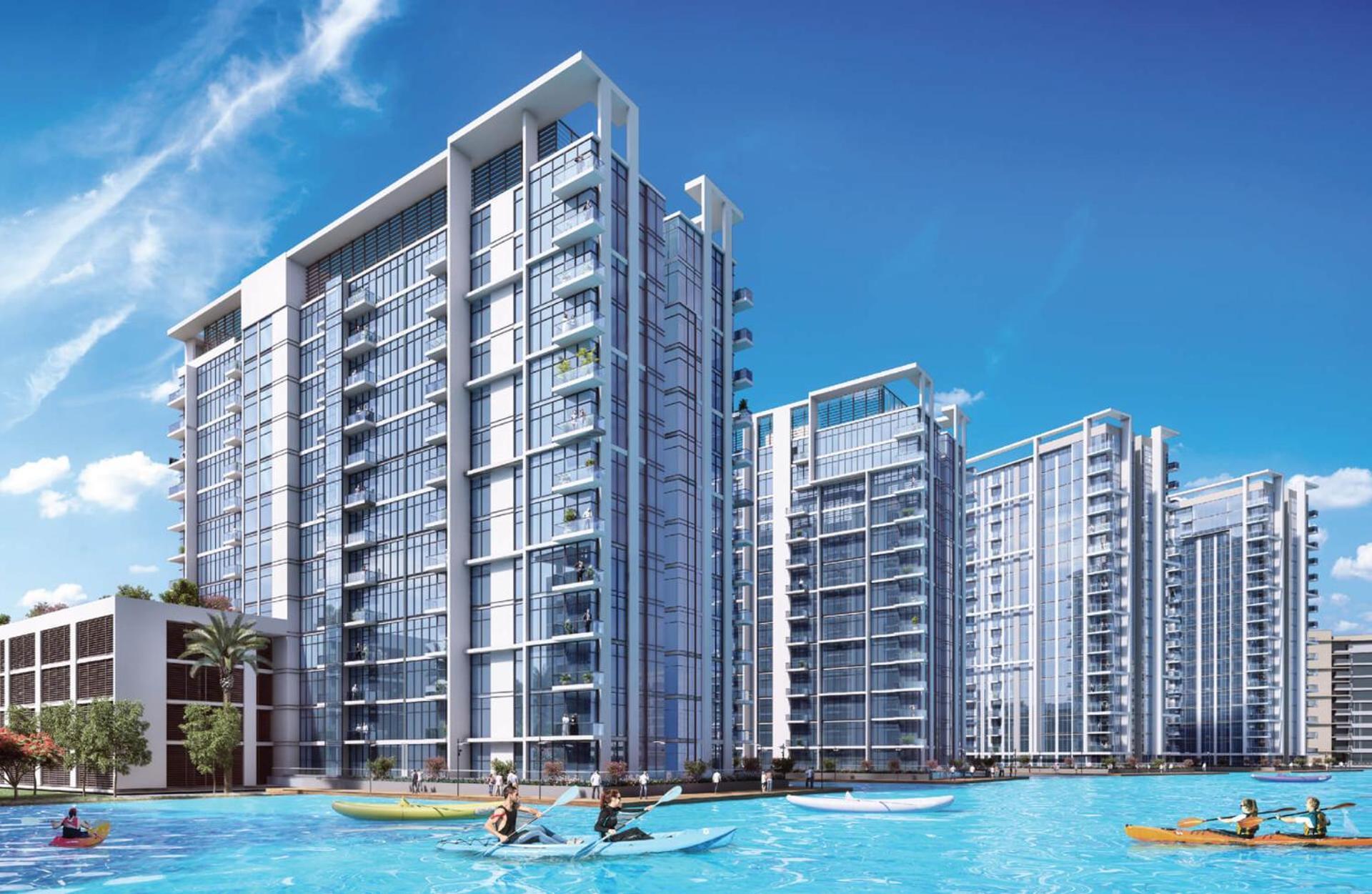 Luxury 1br With Aquatic View, District One Apartment *