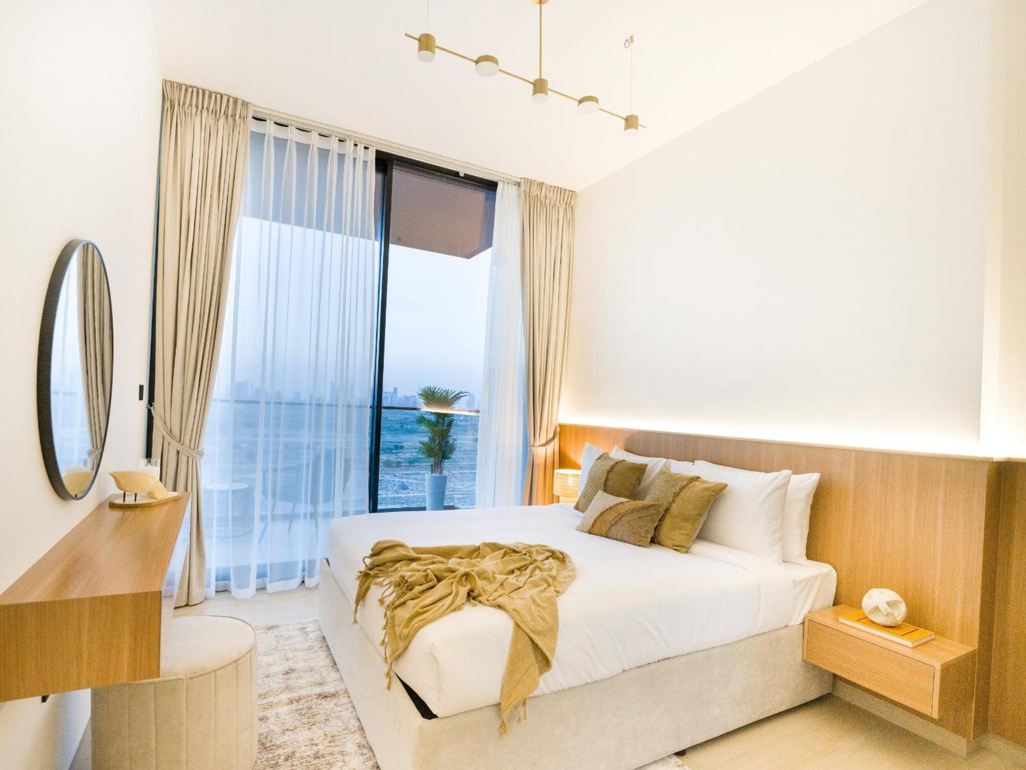 Easygo-serene 1bdr With Terrace Binghatti Corner Jvc