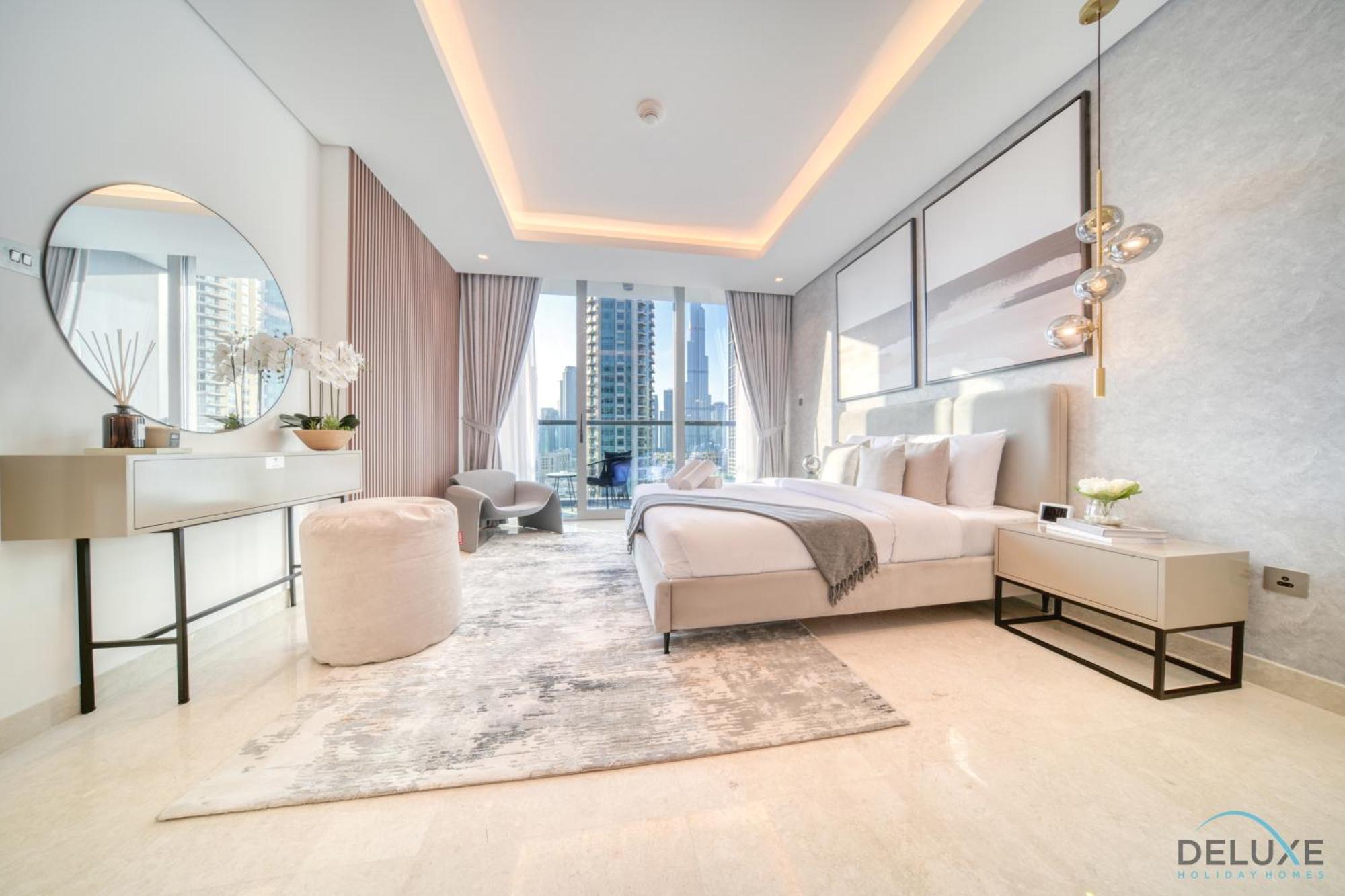 Apartment Exclusive Offer Cozy With Burj Khalifa Views By Deluxe Homes