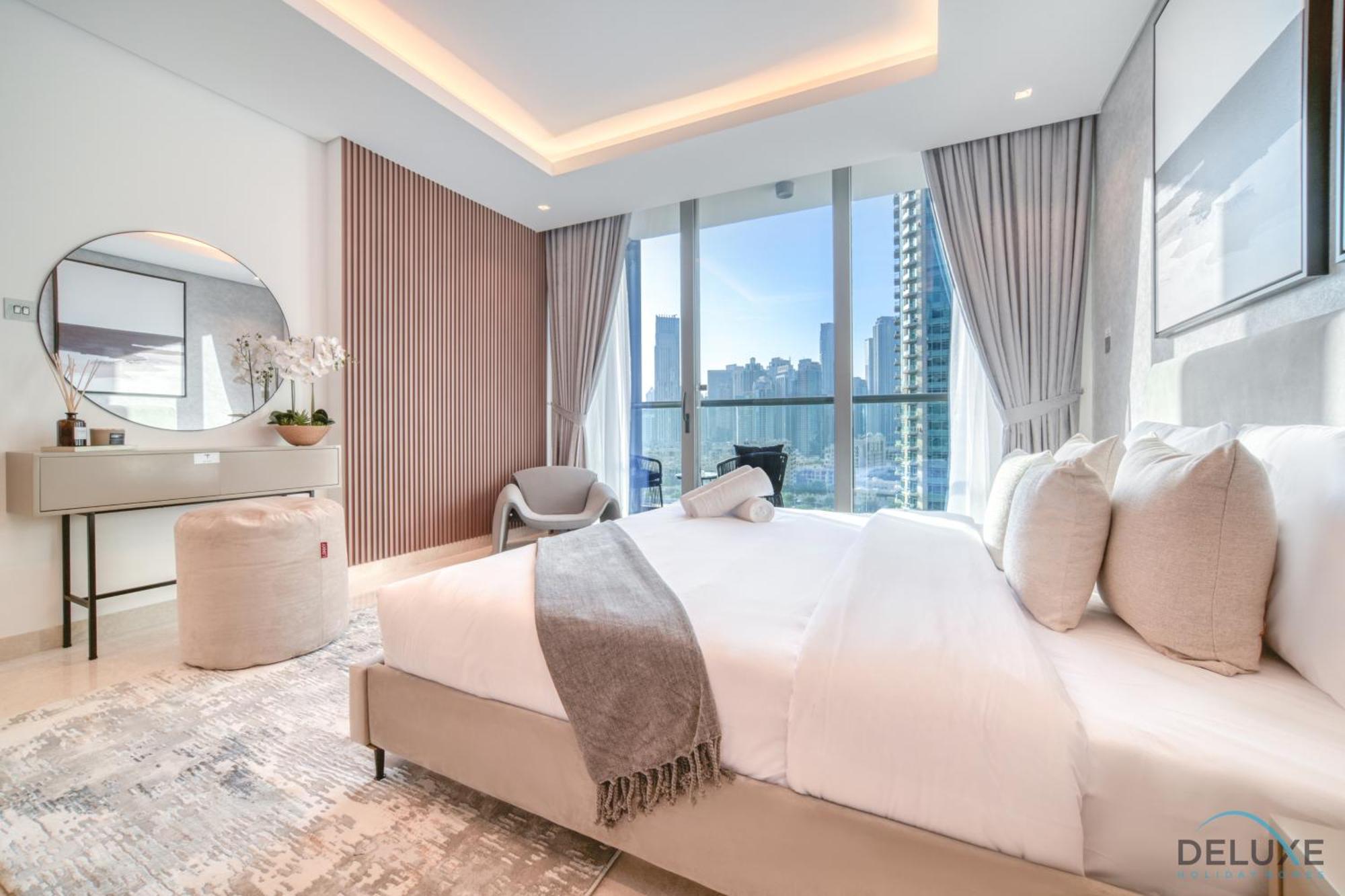 Apartment Exclusive Offer Cozy With Burj Khalifa Views By Deluxe Homes *