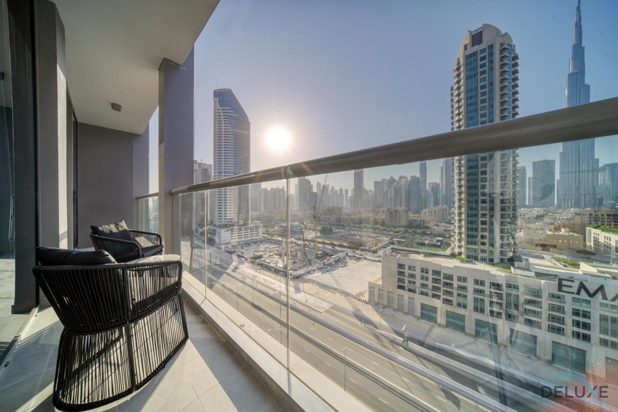 Exclusive Offer Cozy With Burj Khalifa Views By Deluxe Homes Apartment