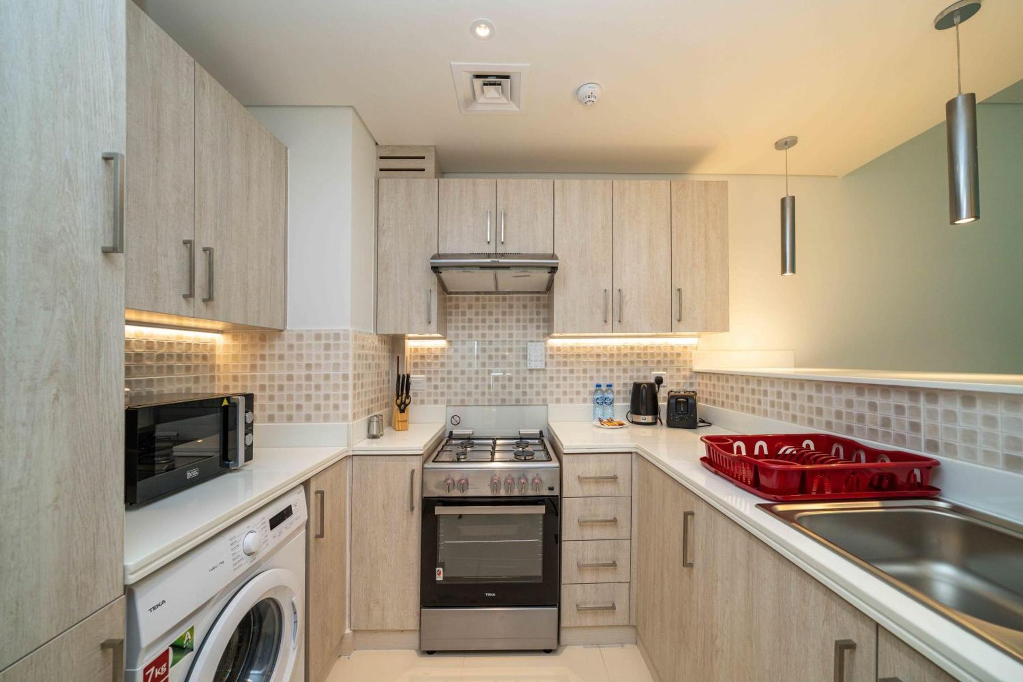 Apartment Elegant Palm 1 Bed With Rooftop Infinity Pool Dubai