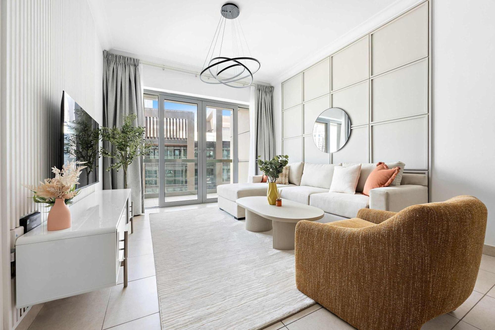 Apartment Silkhaus Modern 1br With Balcony In Emaar Tower Dubai
