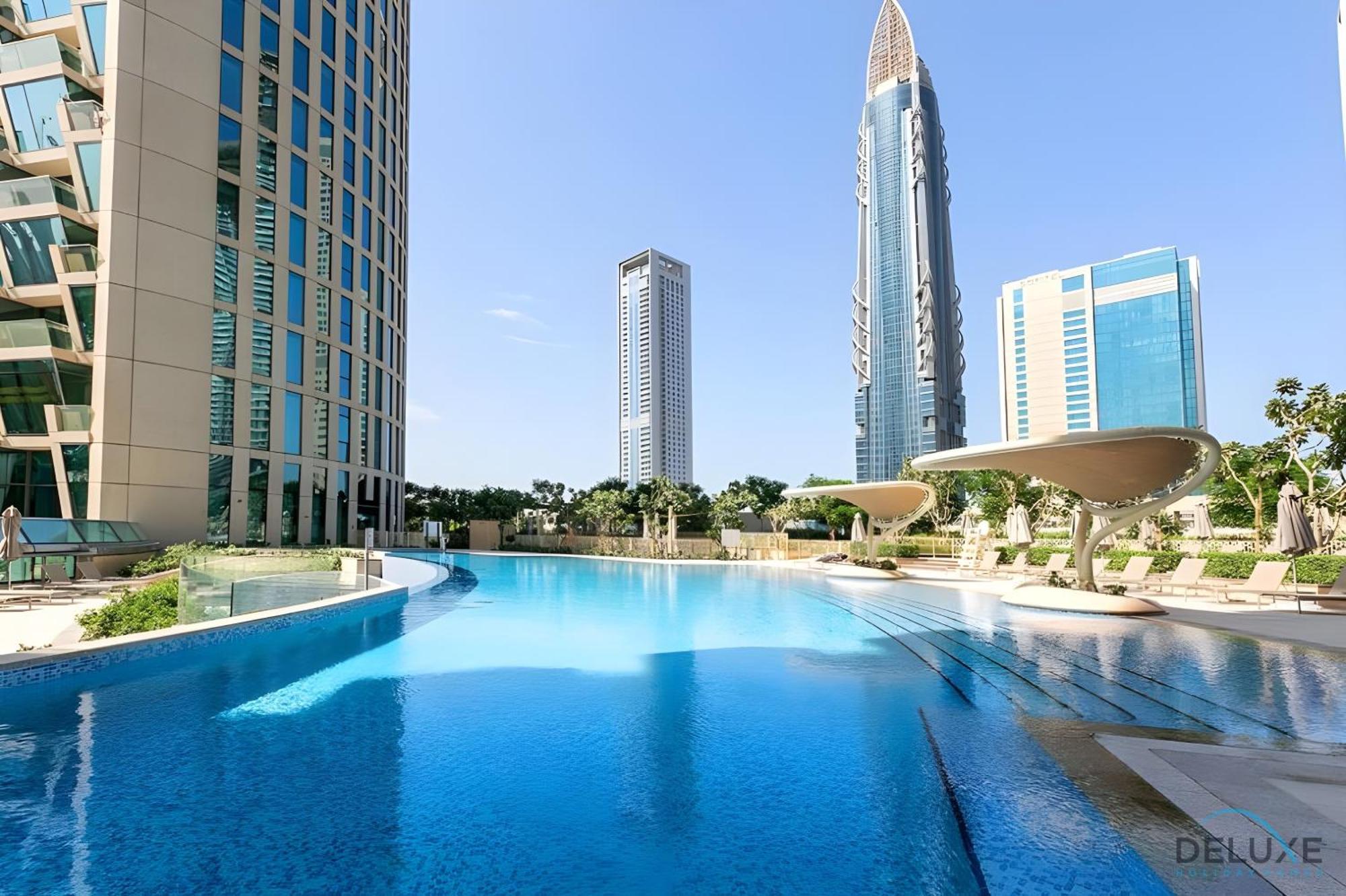 Burj Khalifa And Views 2br With Balcony, Burj Vista Tower 2, Downtown By Deluxe Homes Apartment *