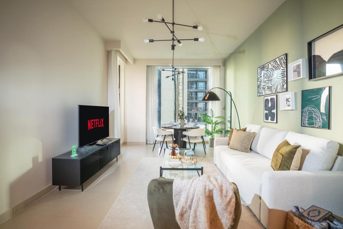 Apartment Creek Island Retreat With Balcony, Pool & Gym Dubai