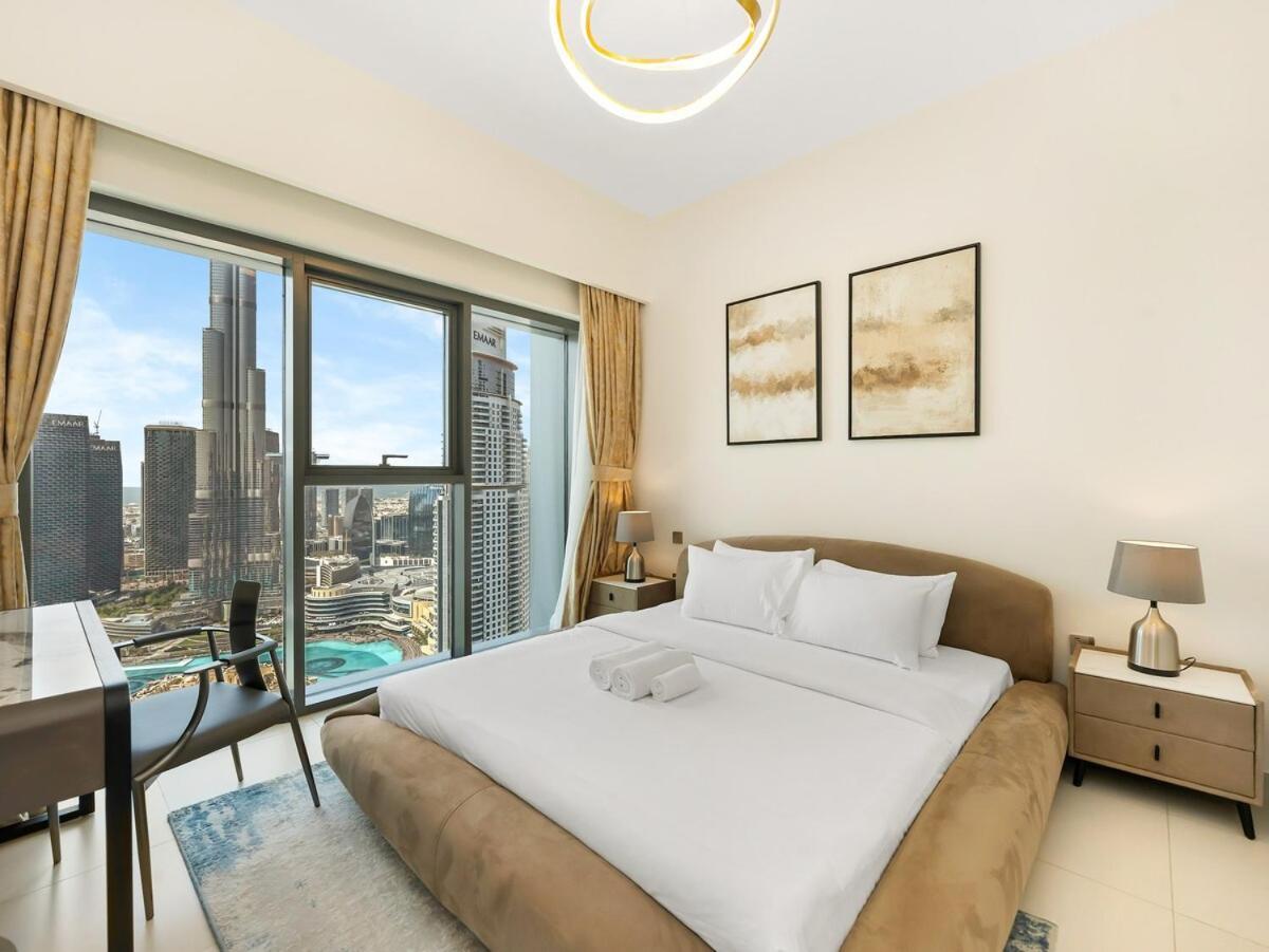 Apartment Luxury 3 Bedroom Full Burj Khalifa And Fountain View *