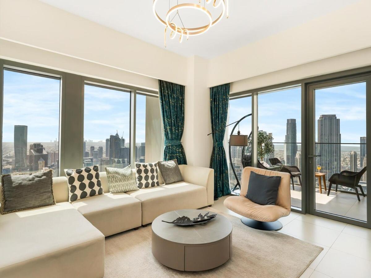 Luxury 3 Bedroom Full Burj Khalifa And Fountain View Apartment