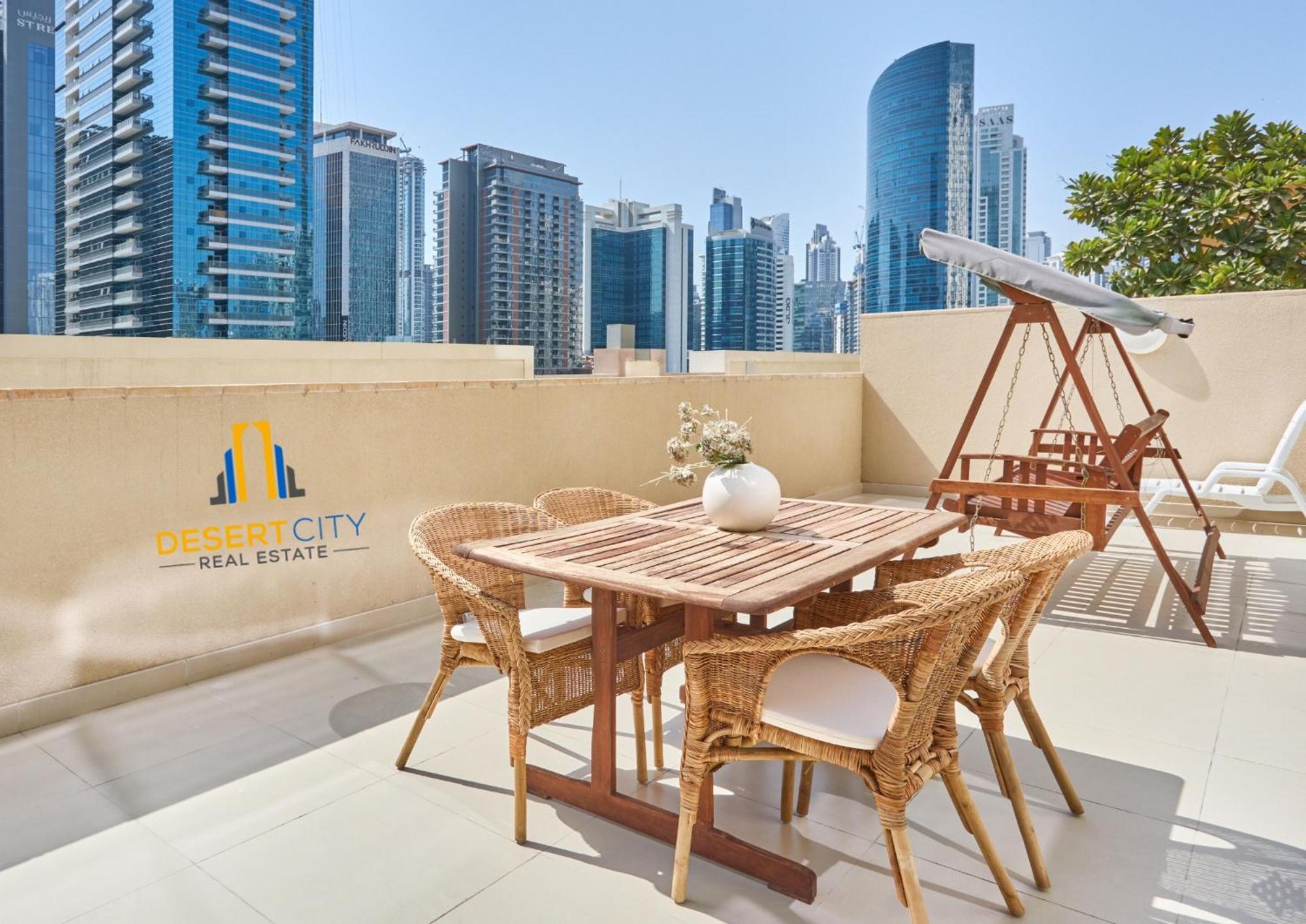 Fully Furnished 1 Bed In Business Bay, Hosted By Desert Apartment *