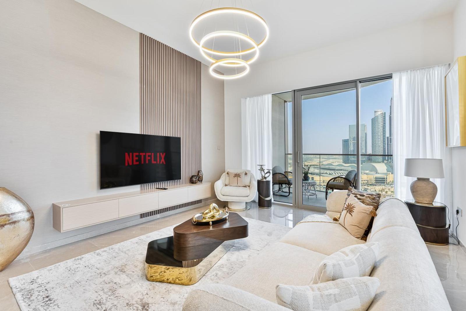 Apartment Luxury 3br With Burj Khalifa Views Dubai