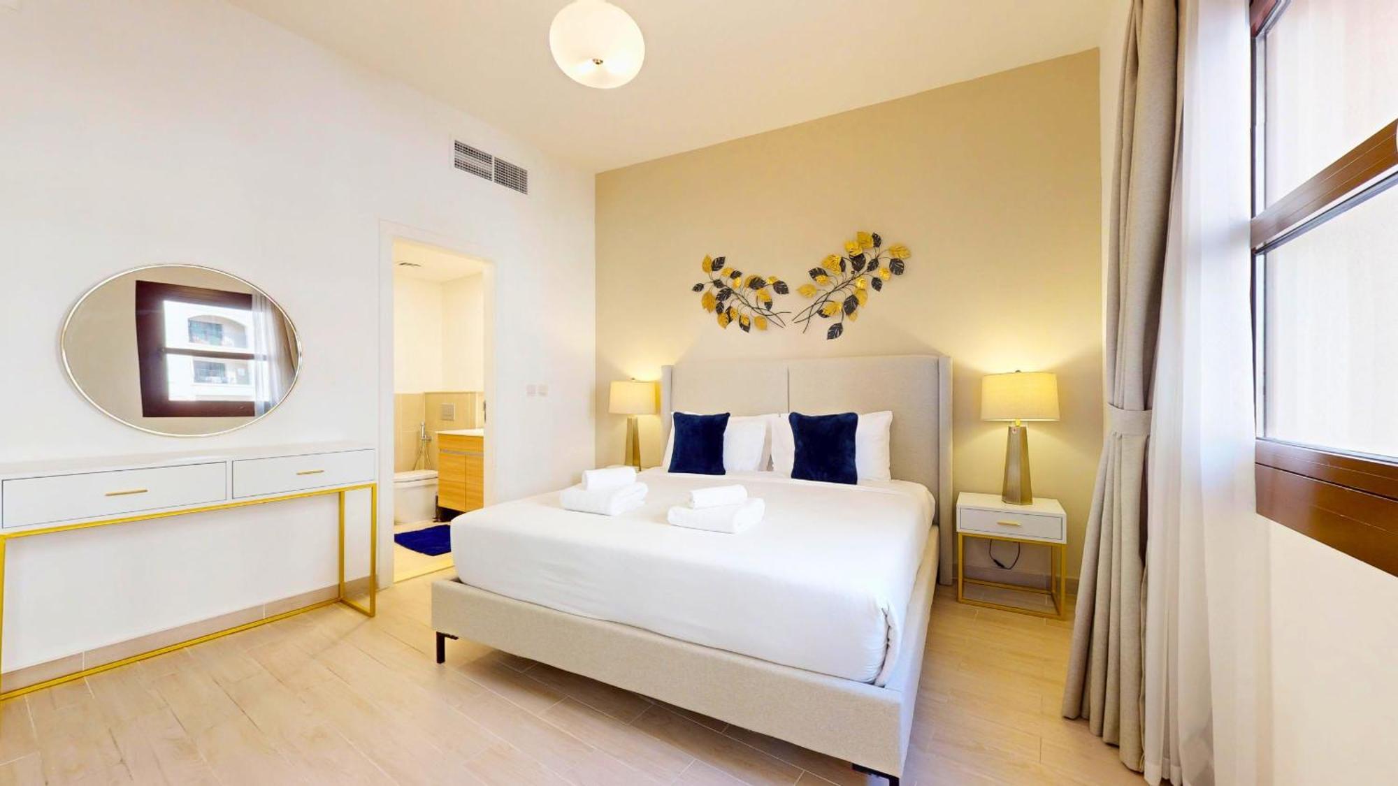 Luxury Living 1br Fully Furnished In Jumeriah Golf Estate Apartment *