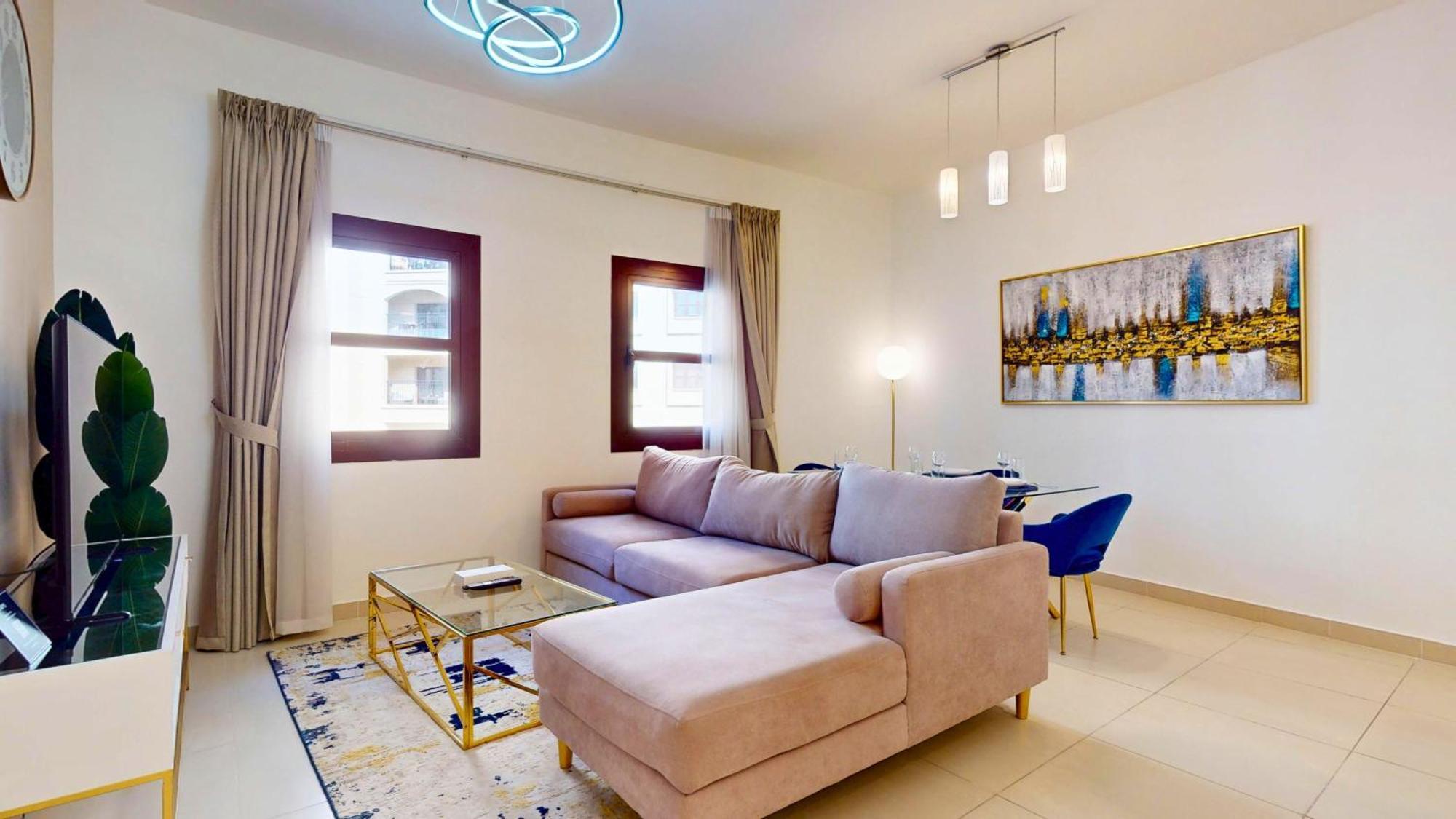 Apartment Luxury Living 1br Fully Furnished In Jumeriah Golf Estate