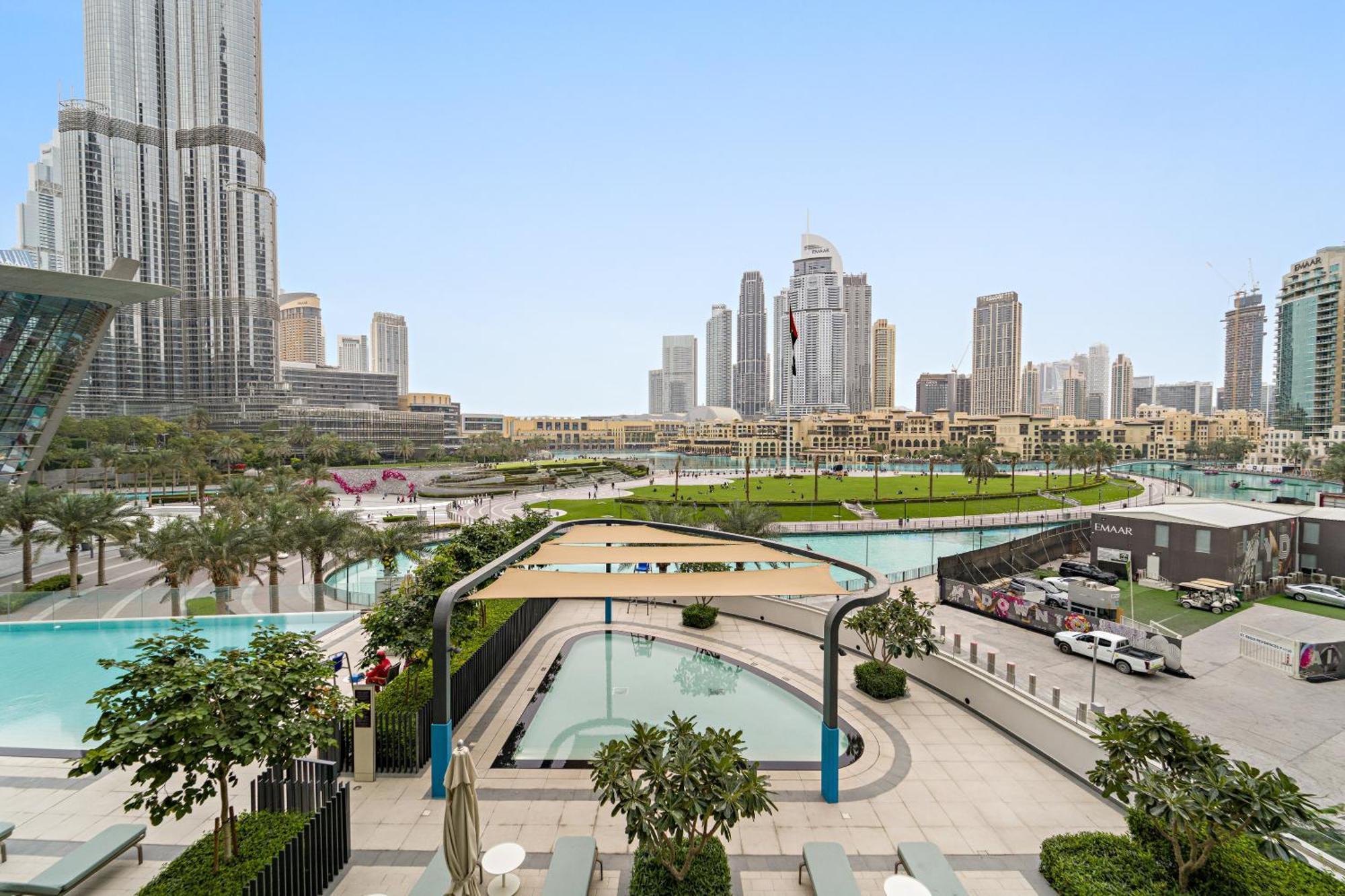 Panoramic 2br With Pool & Burj View Next To Mall Apartment *