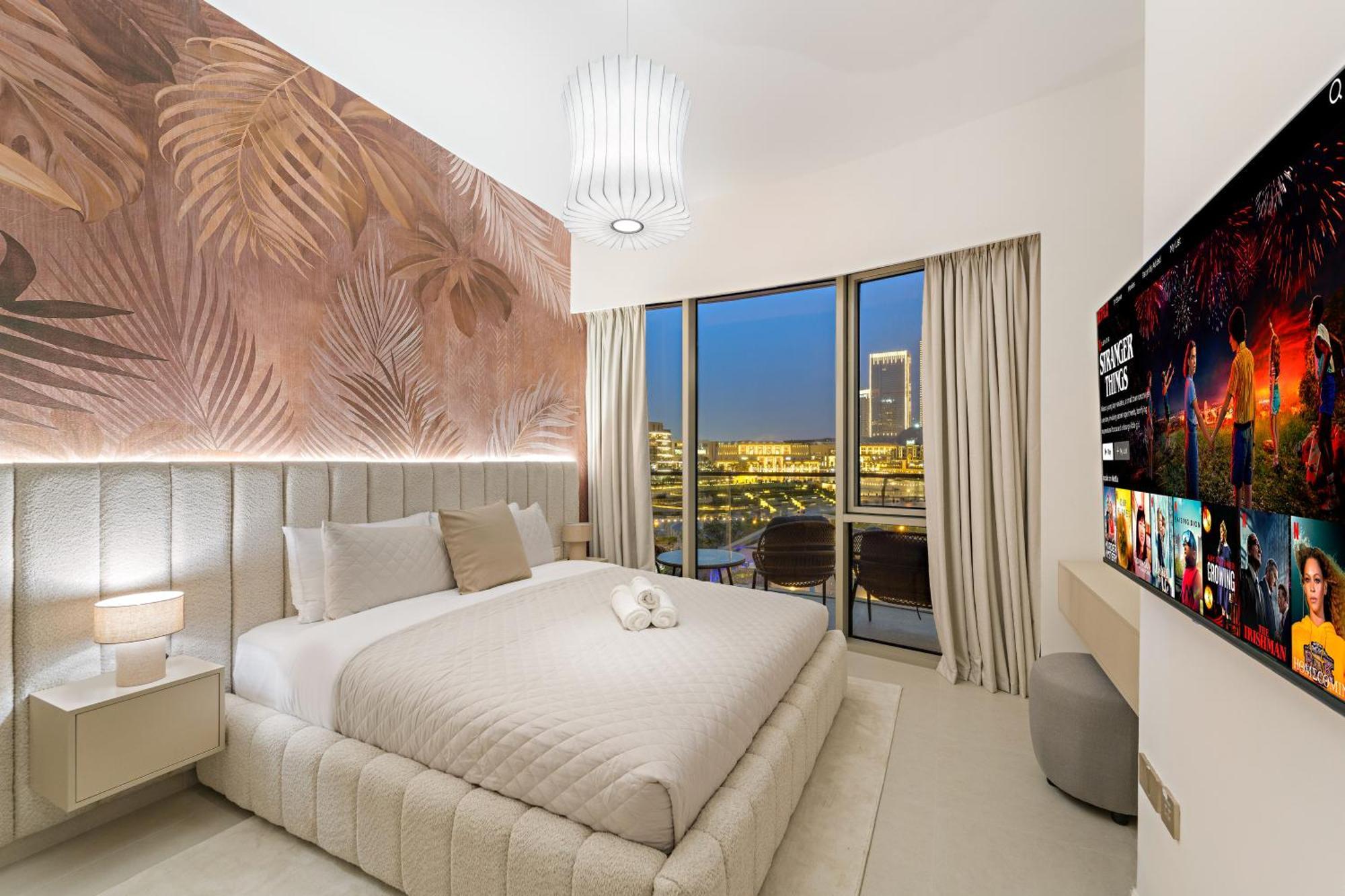 Panoramic 2br With Pool & Burj View Next To Mall Apartment *