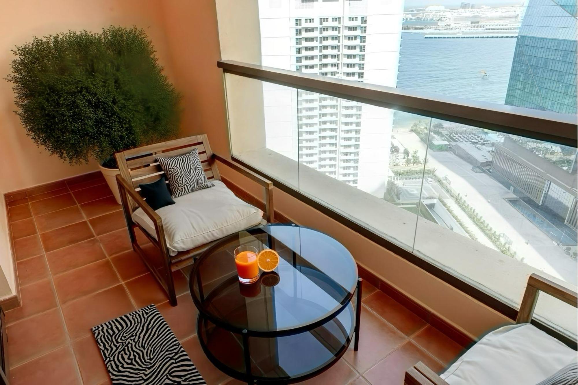 Beautiful 2 Bedroom With Full Sea View! Jbr Apartment *