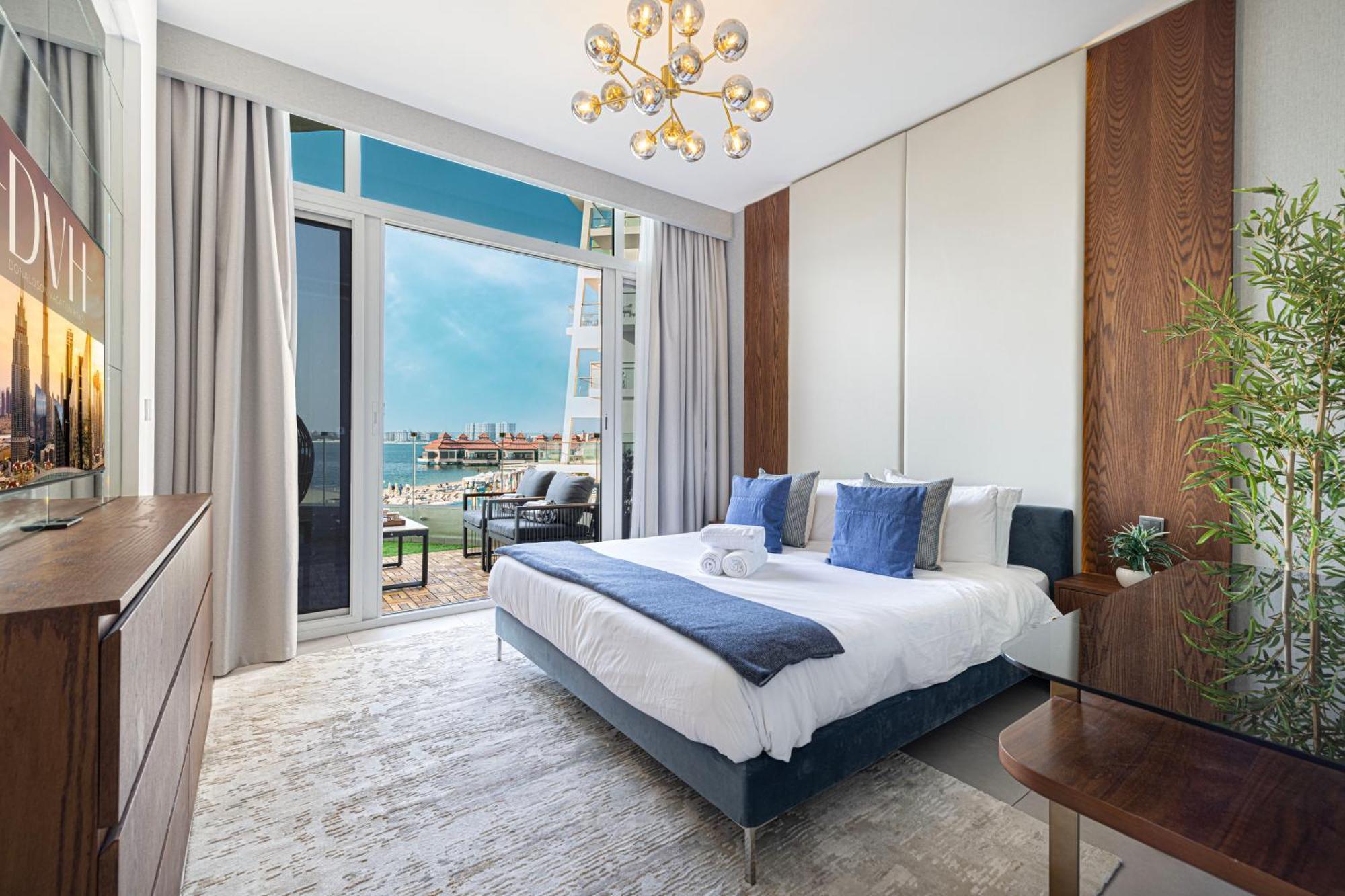 Beachfront Bliss, 1br With Royal Atlantis & Palm Views Dubai