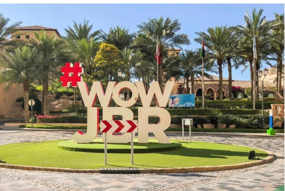 Jbr Elegant Classy With Full Seaview On The Bed & Breakfast