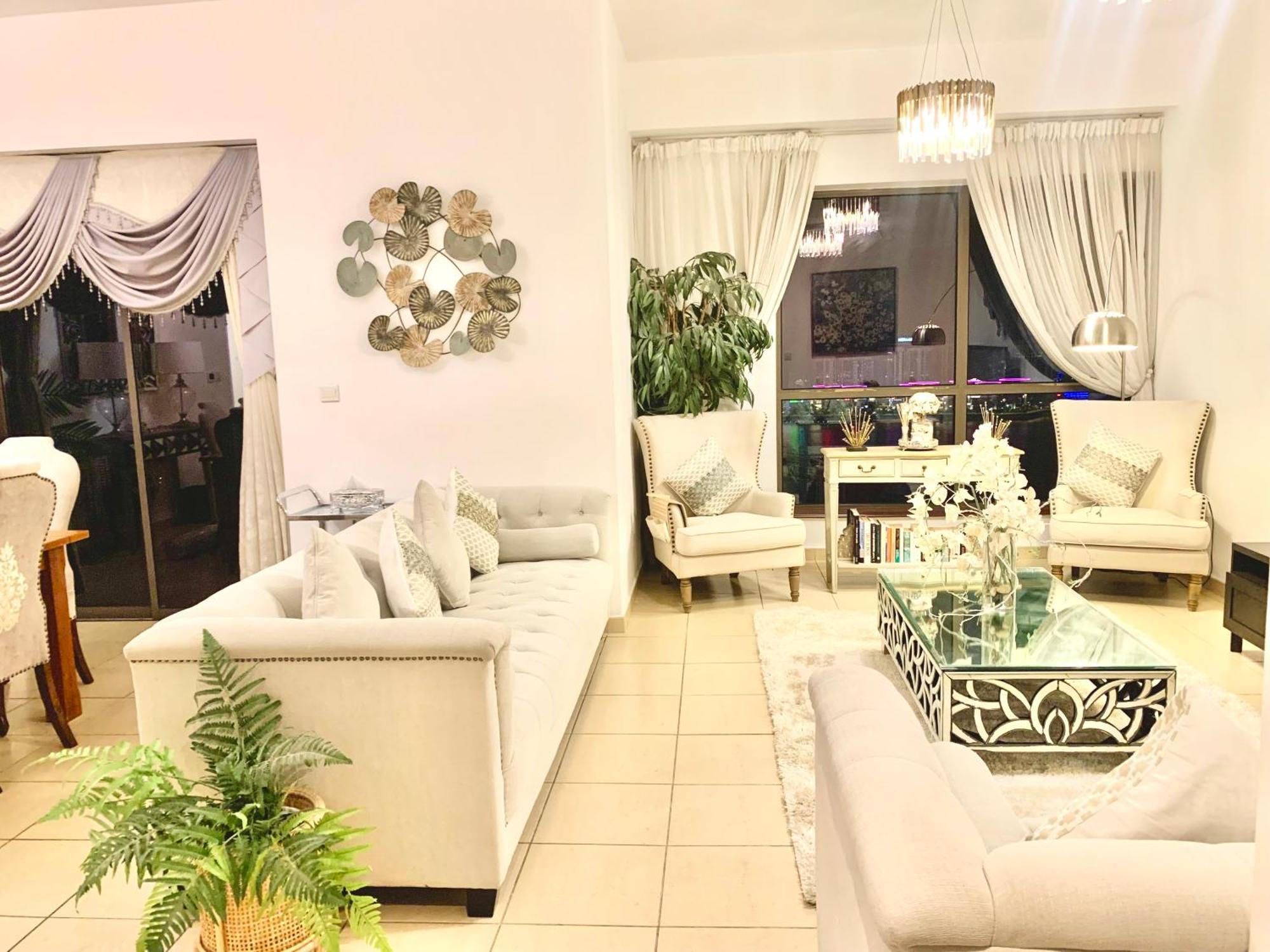 Jbr Elegant Classy With Full Seaview On The Bed & Breakfast *