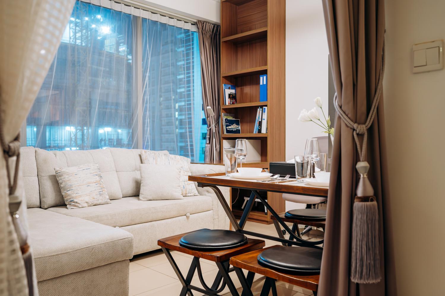 Space 1br At The Park Island For 6 People With Sea And Marina View * Dubai