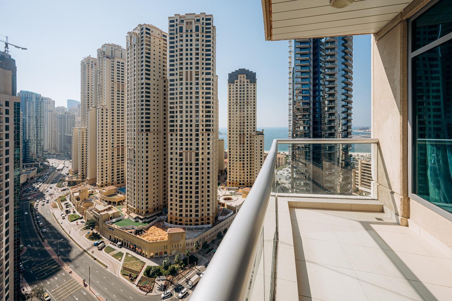 Apartment Space 1br At The Park Island For 6 People With Sea And Marina View Dubai