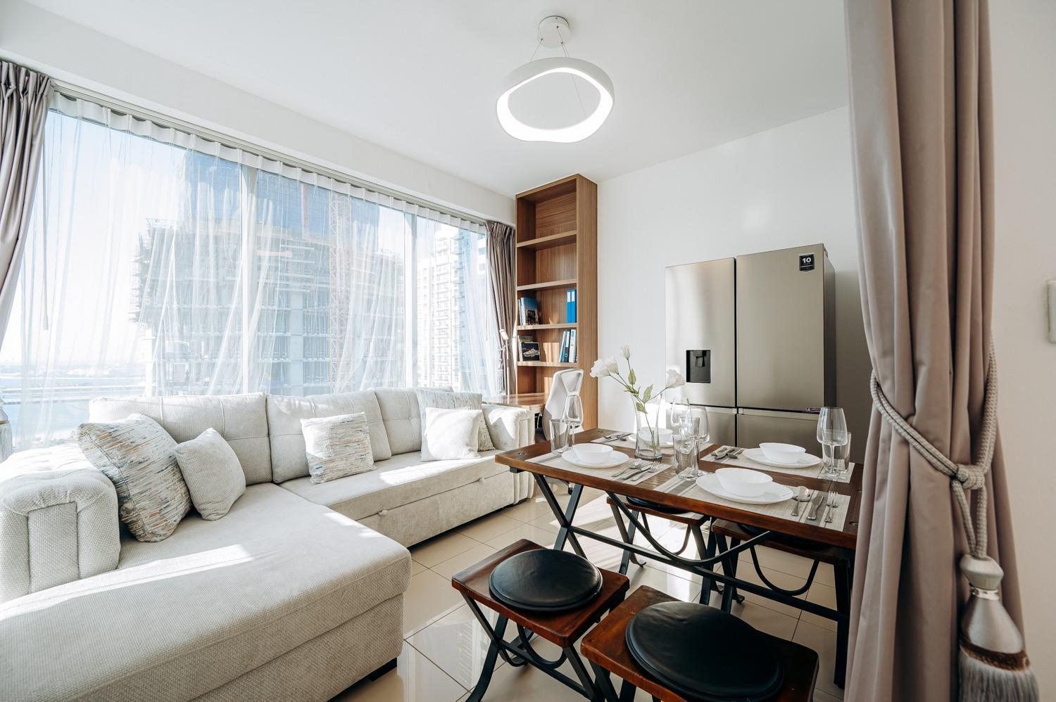 Space 1br At The Park Island For 6 People With Sea And Marina View