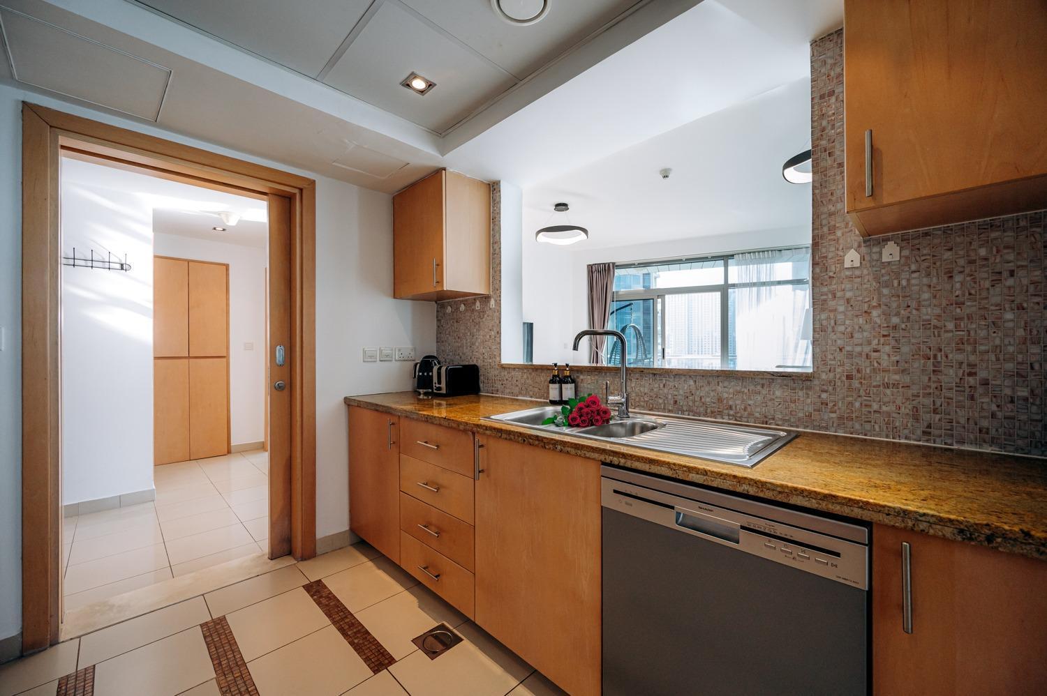 Space 1br At The Park Island For 6 People With Sea And Marina View