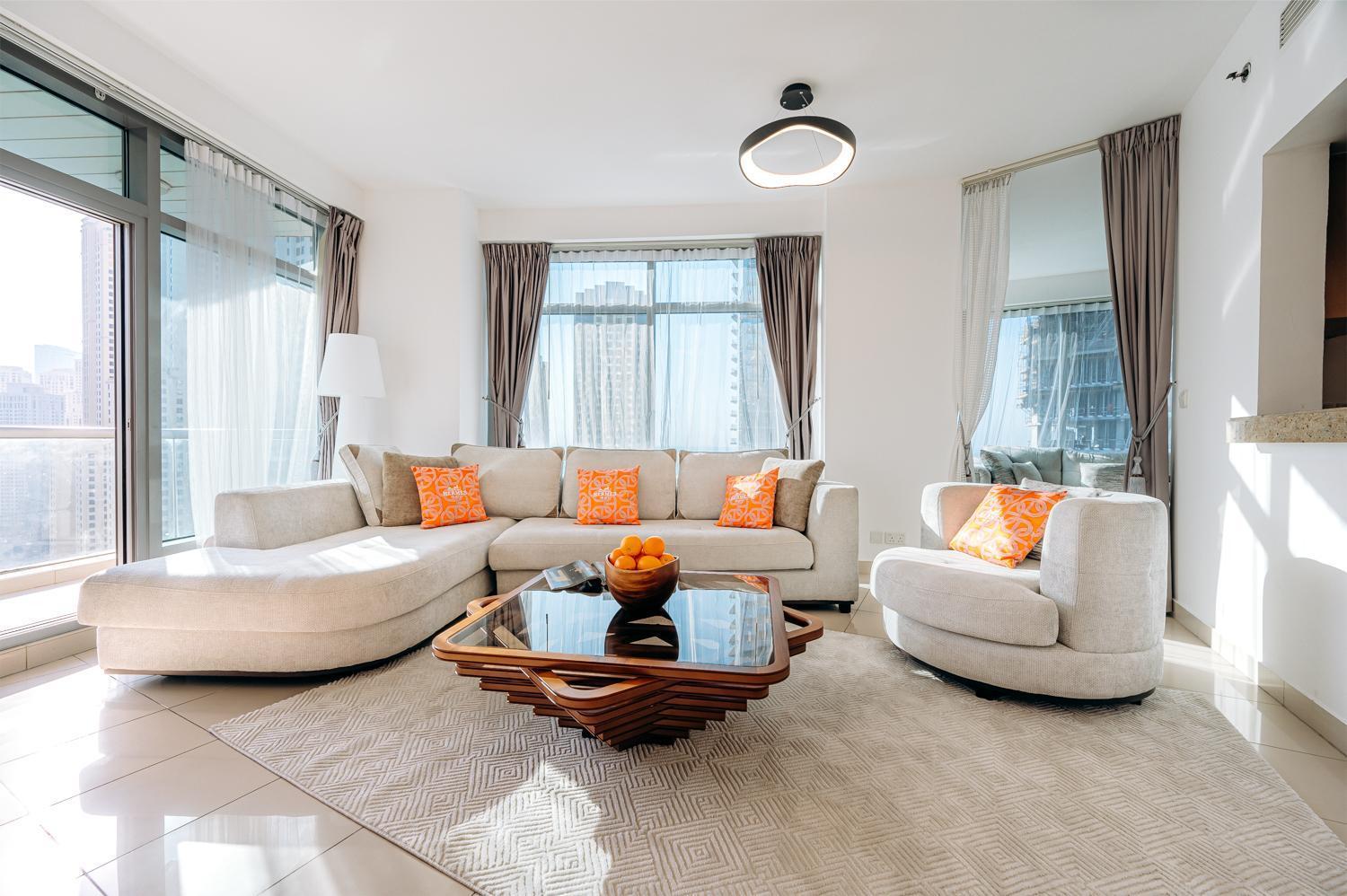Space 1br At The Park Island For 6 People With Sea And Marina View