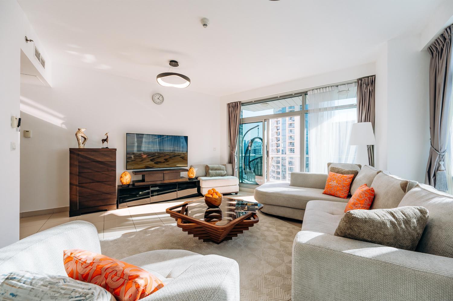 Apartment Space 1br At The Park Island For 6 People With Sea And Marina View *