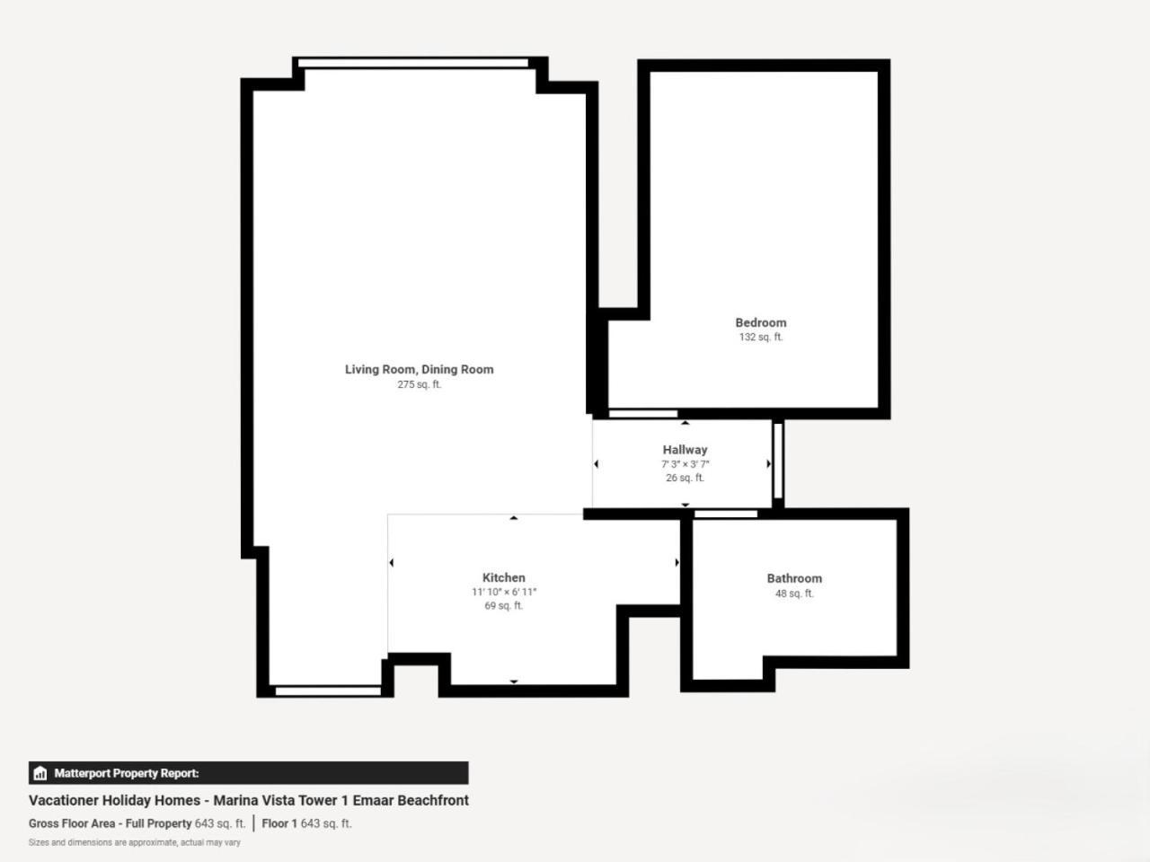 Marina Vista - Airy One Bedroom In Marina Apartment