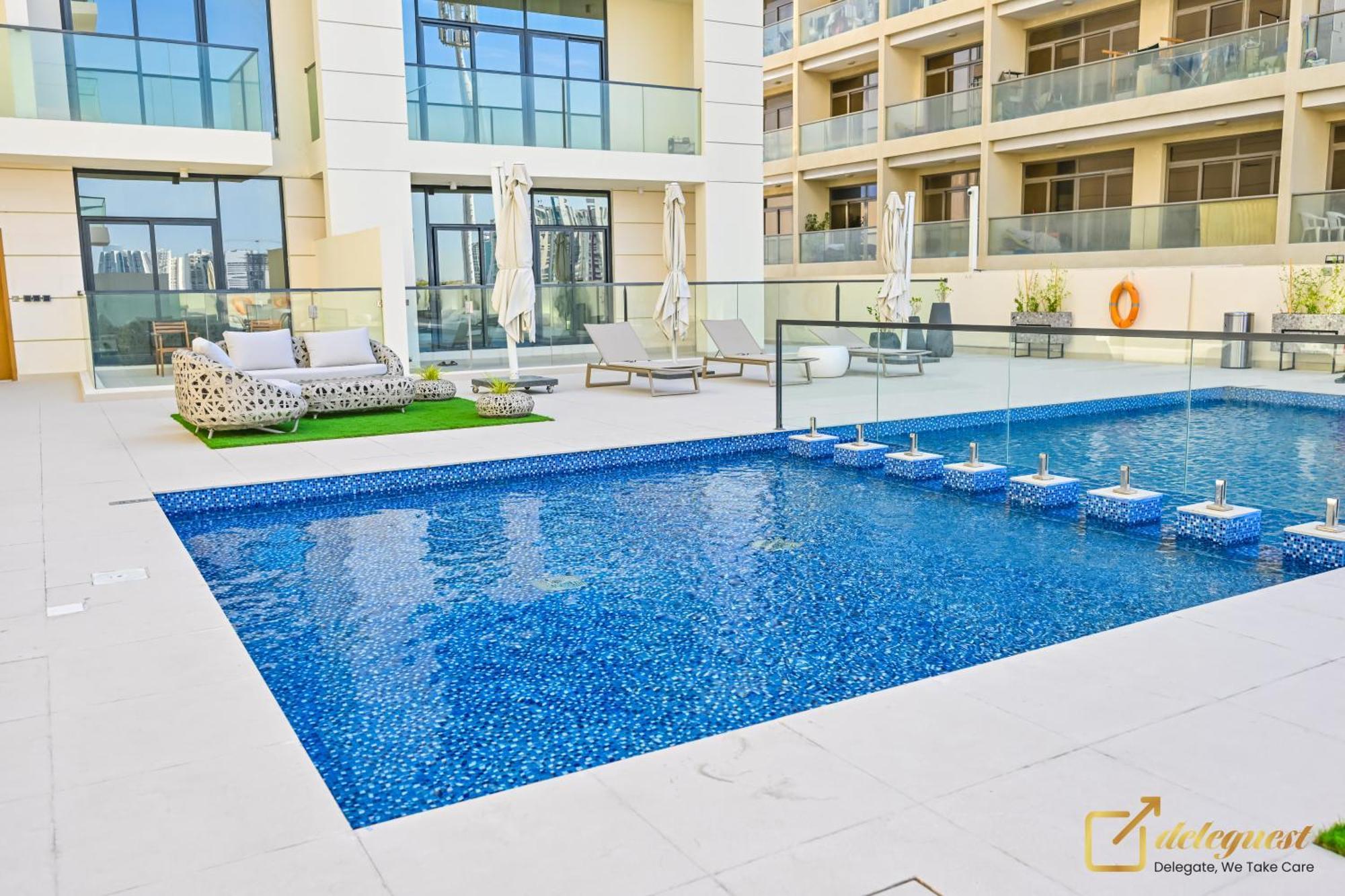 Apartment In Al Furjan 5min To Bus Stop By Deleguest