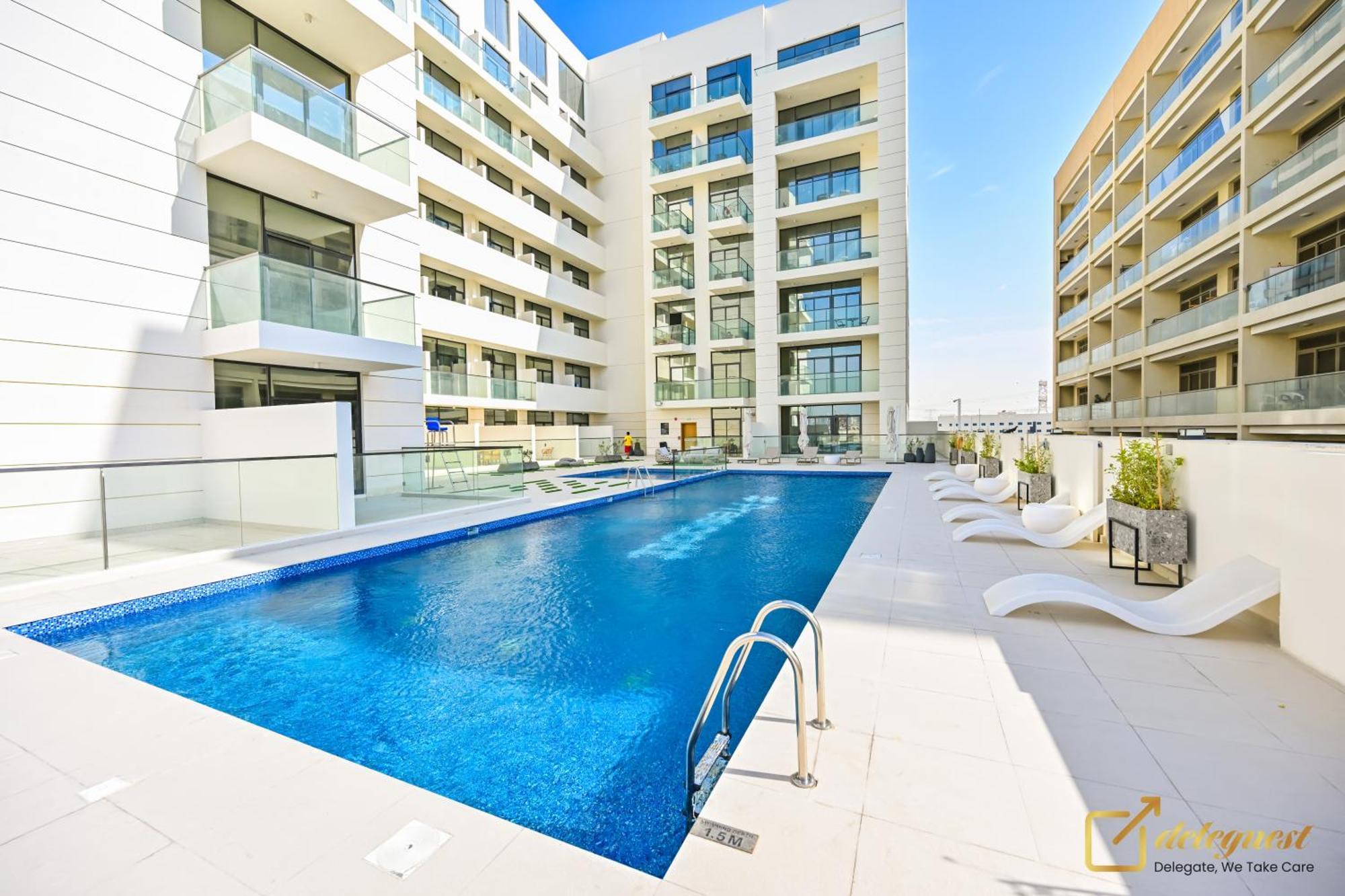 In Al Furjan 5min To Bus Stop By Deleguest Apartment Dubai