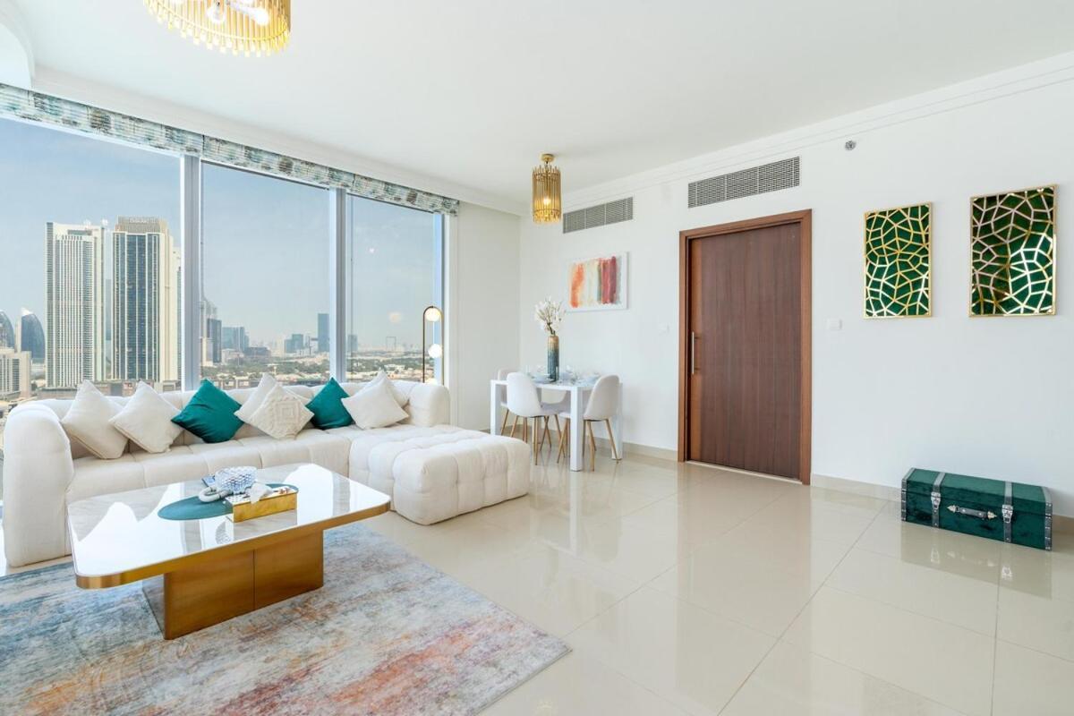 King 2br With Burj Khalifa View In Boulevard Point Apartment Dubai