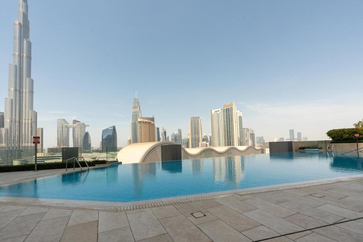 King 2br With Burj Khalifa View In Boulevard Point Apartment