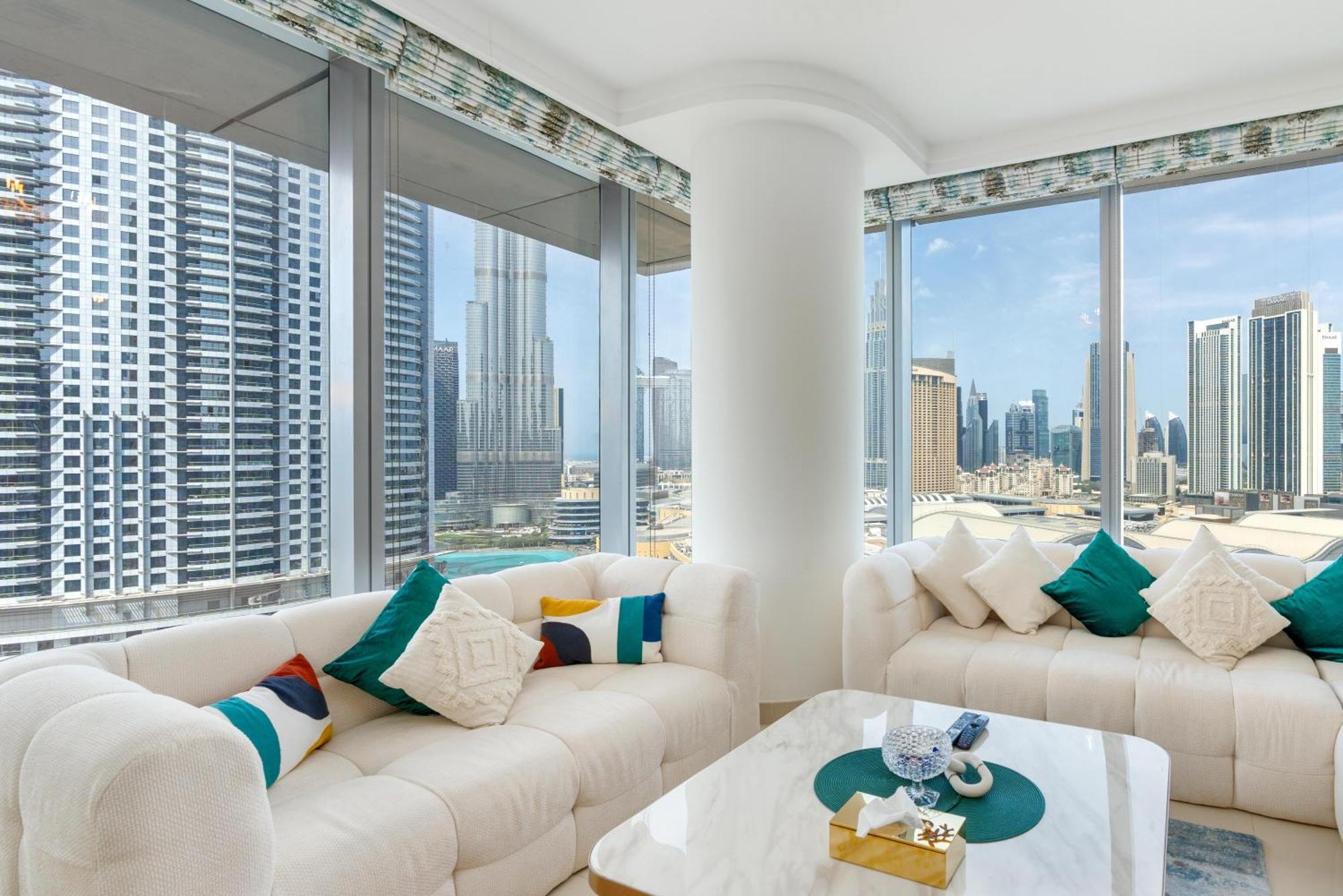 King 2br With Burj Khalifa View In Boulevard Point * Dubai
