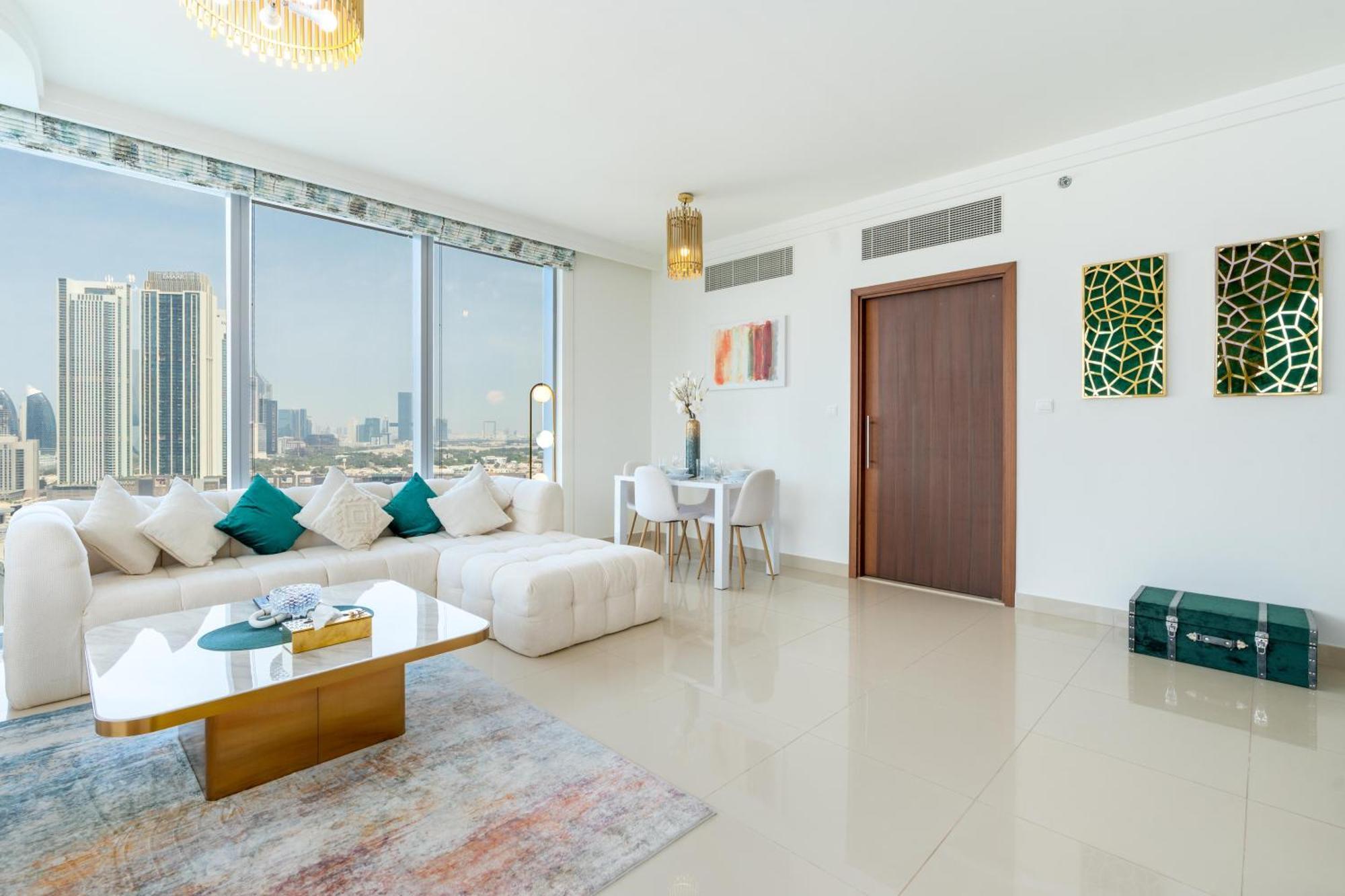 Apartment King 2br With Burj Khalifa View In Boulevard Point Dubai