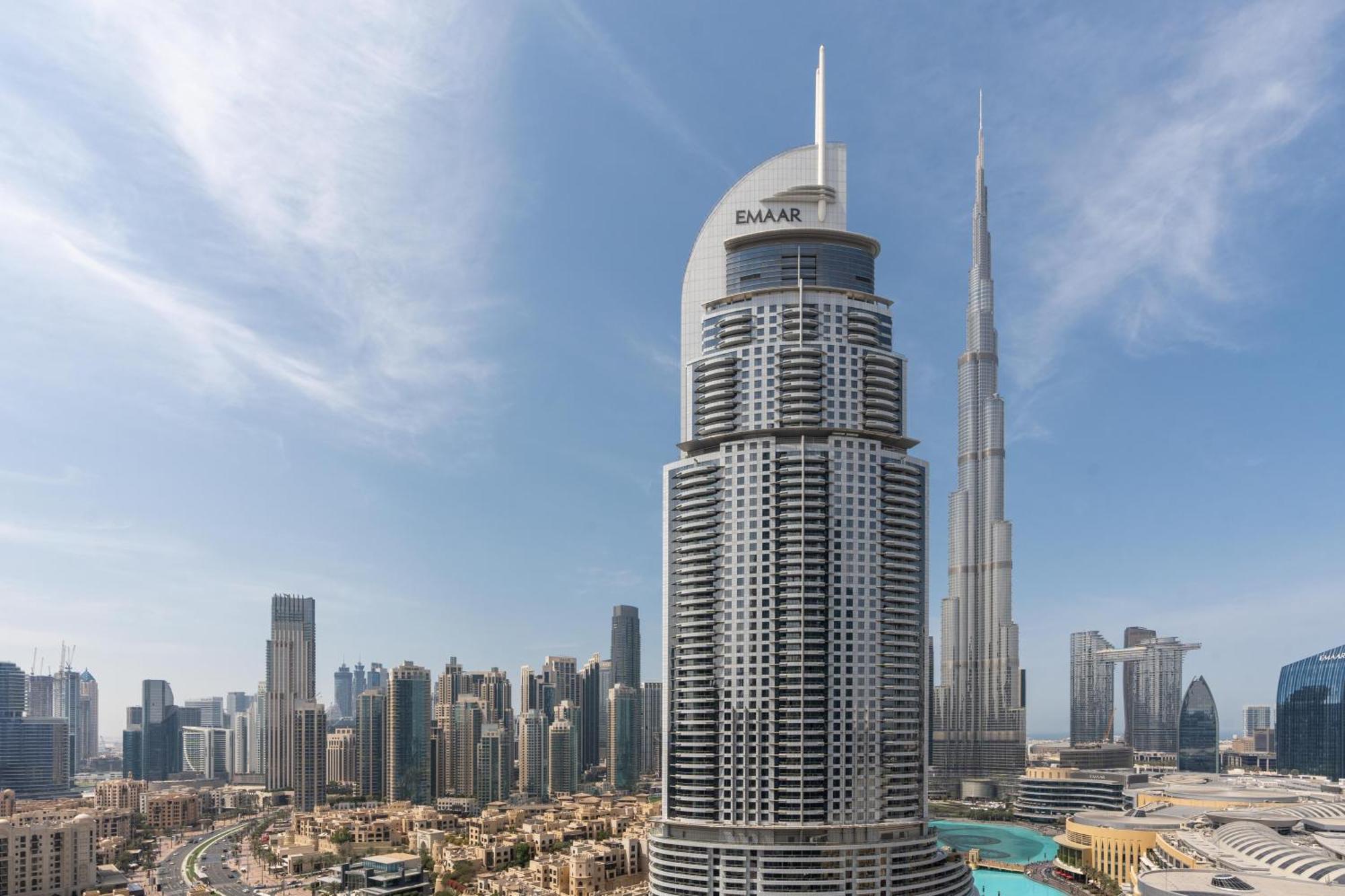 King 2br With Burj Khalifa View In Boulevard Point Apartment