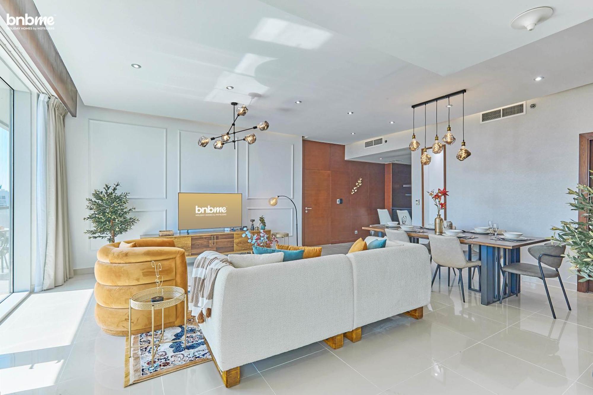 Bnbmehomes - Ubora Towers Apartment Dubai