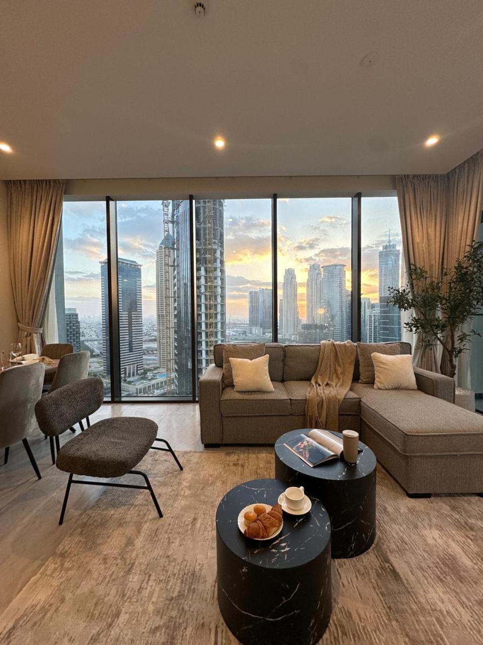 Apartment Brand New 1br I In Style I Canal & Burj Khalifa Views